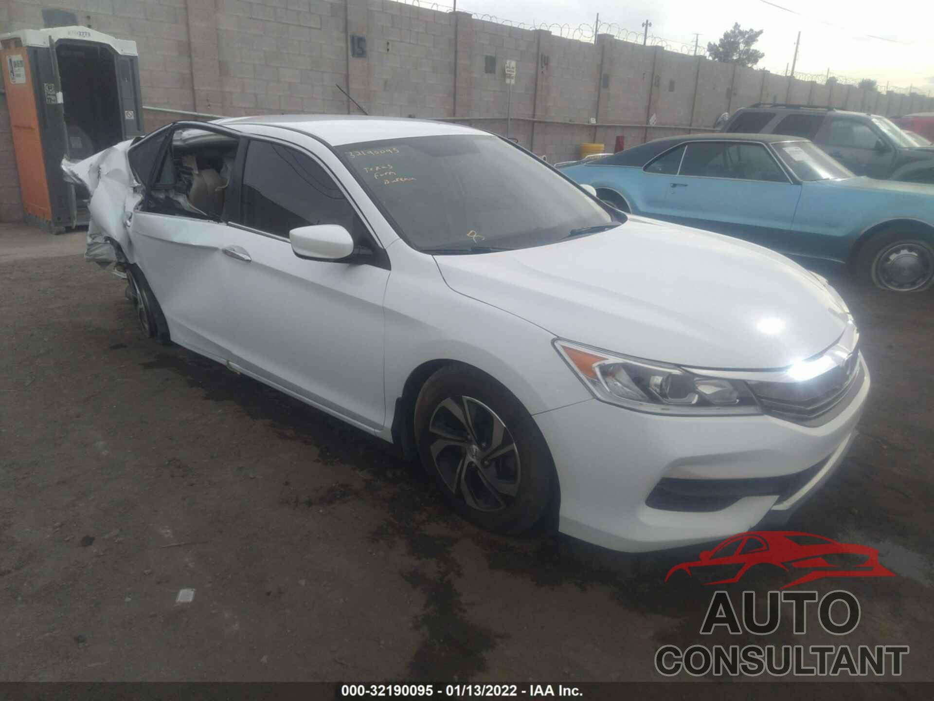 HONDA ACCORD SEDAN 2016 - 1HGCR2F3XGA081661