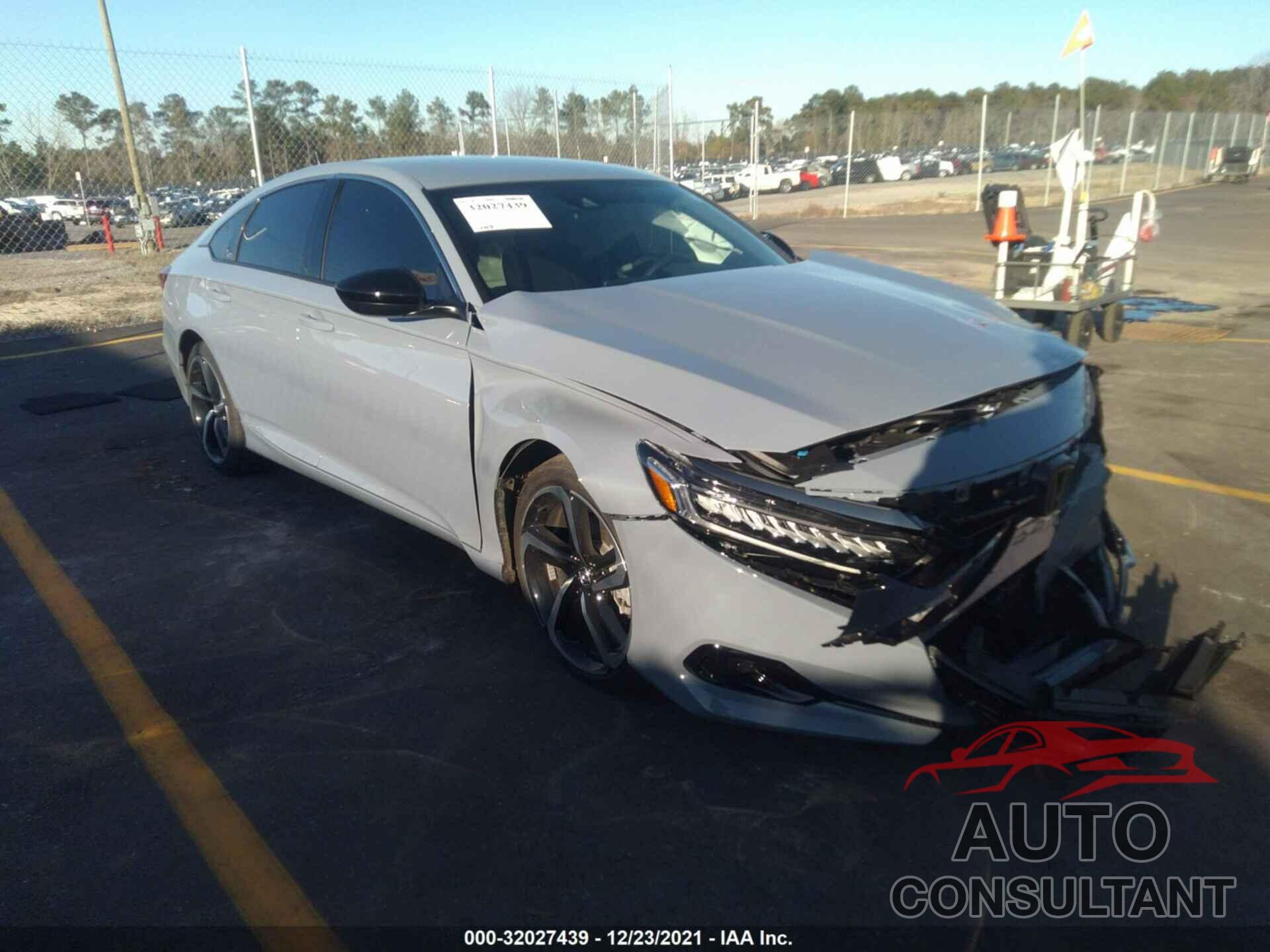 HONDA ACCORD SEDAN 2021 - 1HGCV1F32MA107316