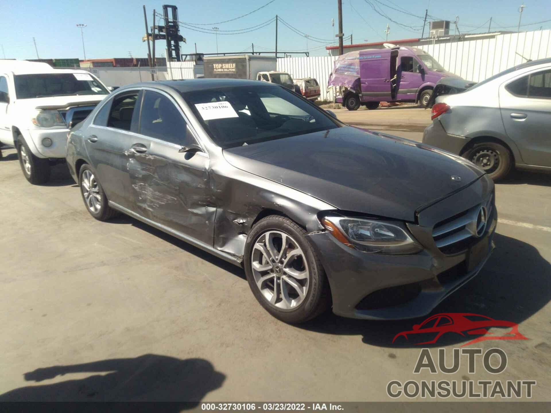 MERCEDES-BENZ C-CLASS 2018 - 55SWF4JB1JU238702