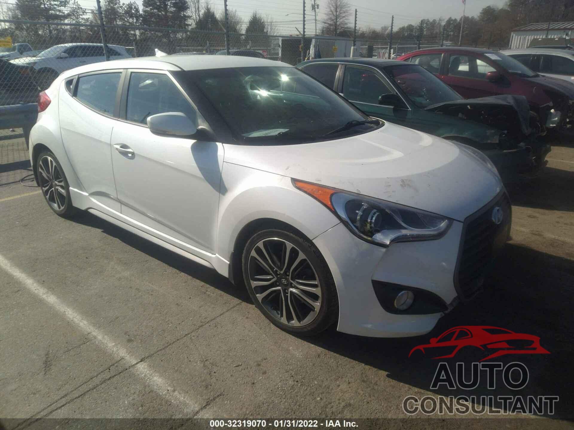 HYUNDAI VELOSTER 2016 - KMHTC6AE0GU273987