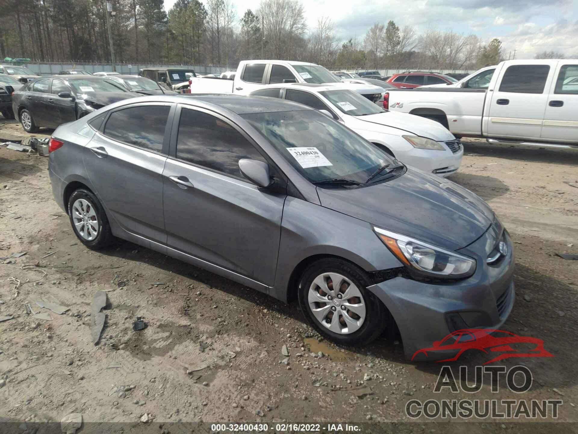 HYUNDAI ACCENT 2016 - KMHCT4AE2GU059474