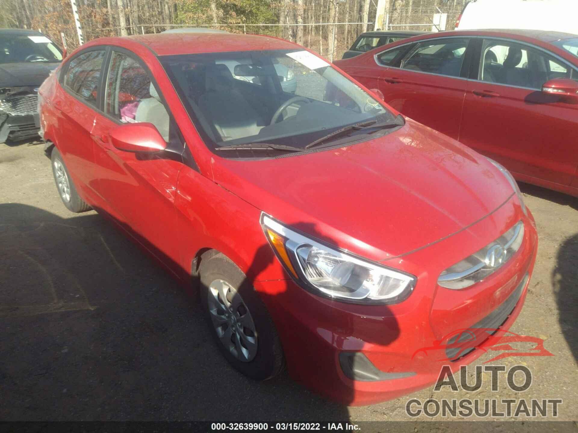 HYUNDAI ACCENT 2016 - KMHCT4AE7GU073743