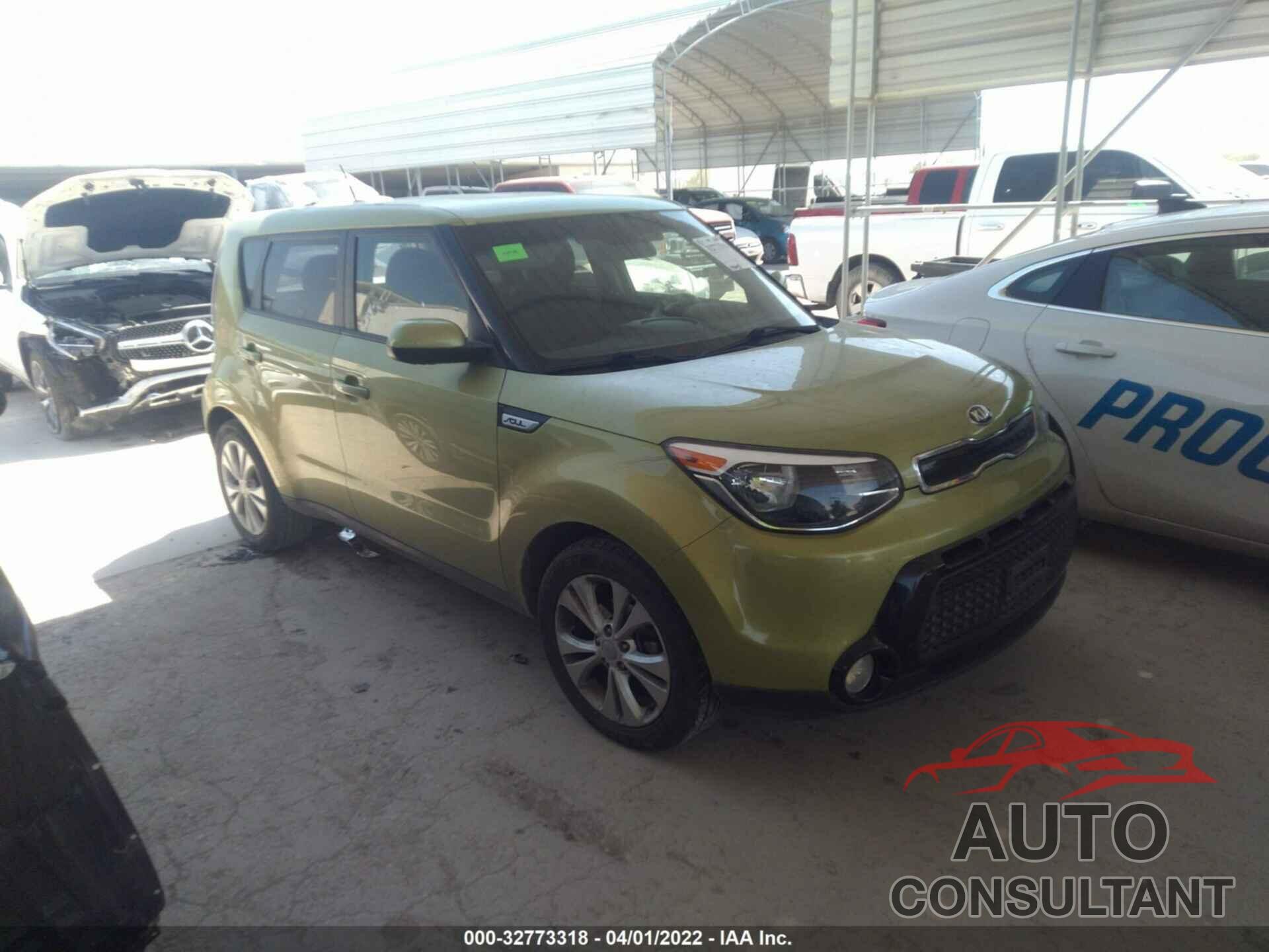 KIA SOUL 2016 - KNDJP3A50G7833732