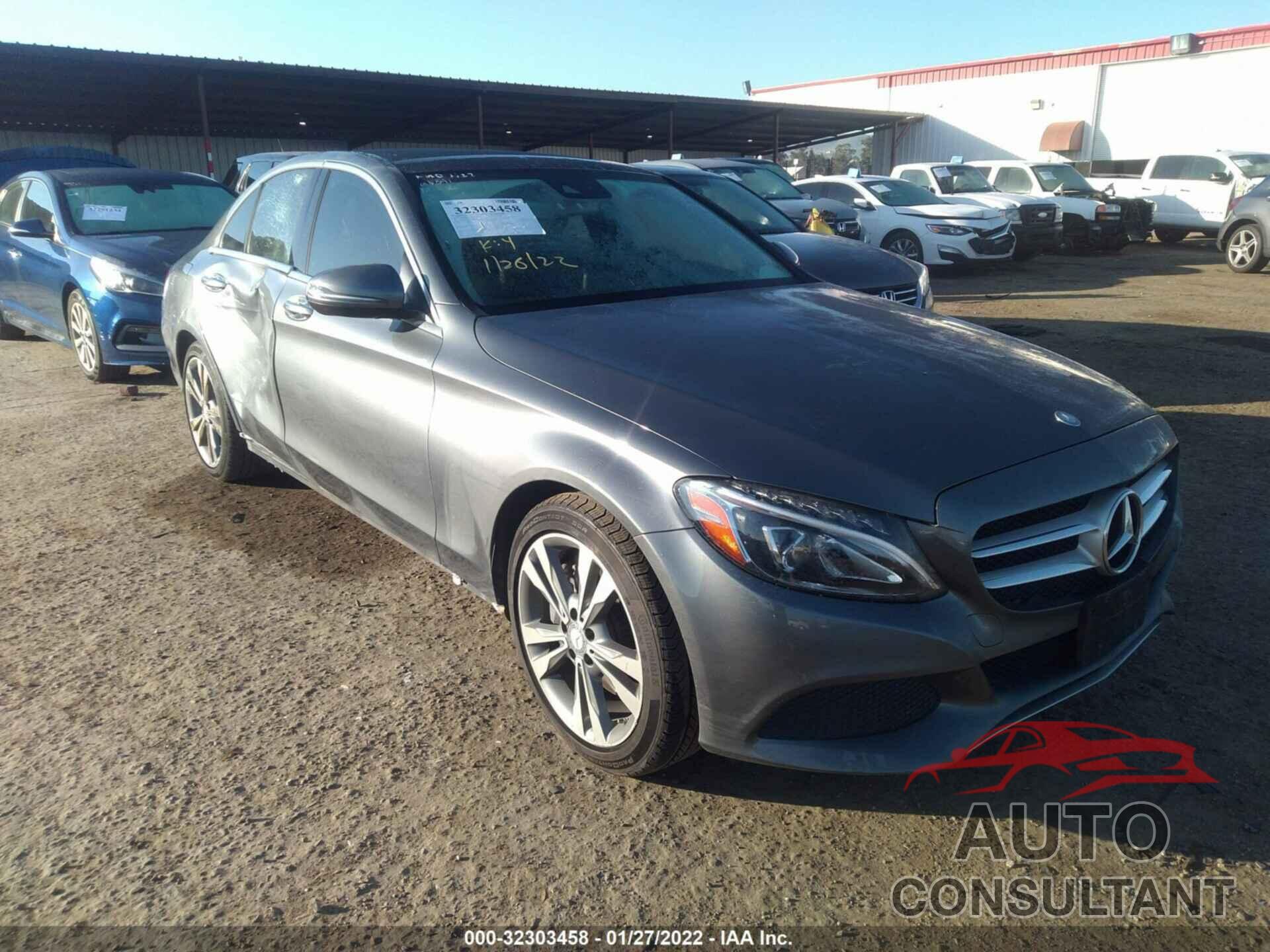 MERCEDES-BENZ C-CLASS 2017 - 55SWF4JB7HU186812