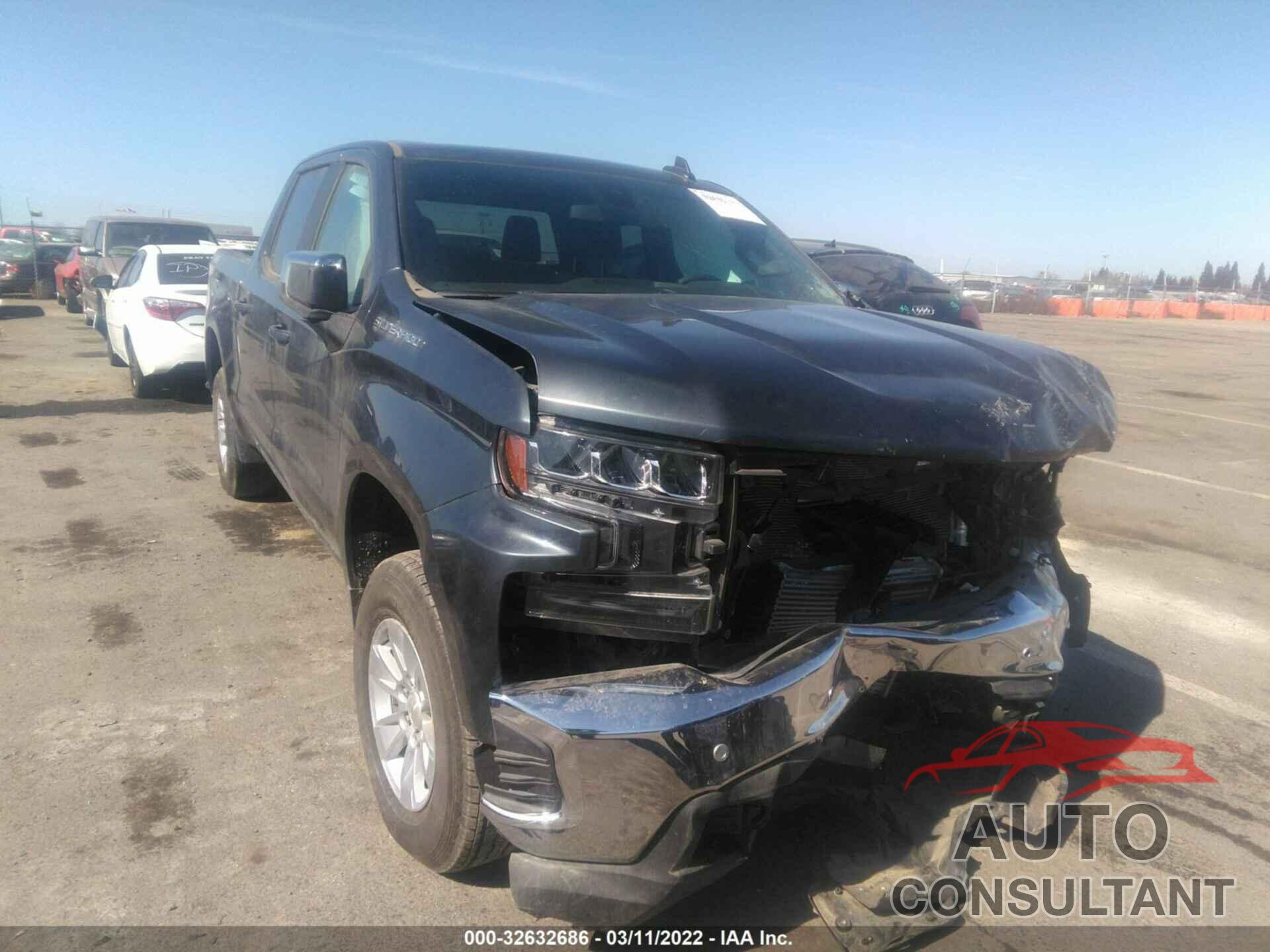 CHEVROLET SILVERADO 1500 2020 - 3GCPYDEK1LG190514
