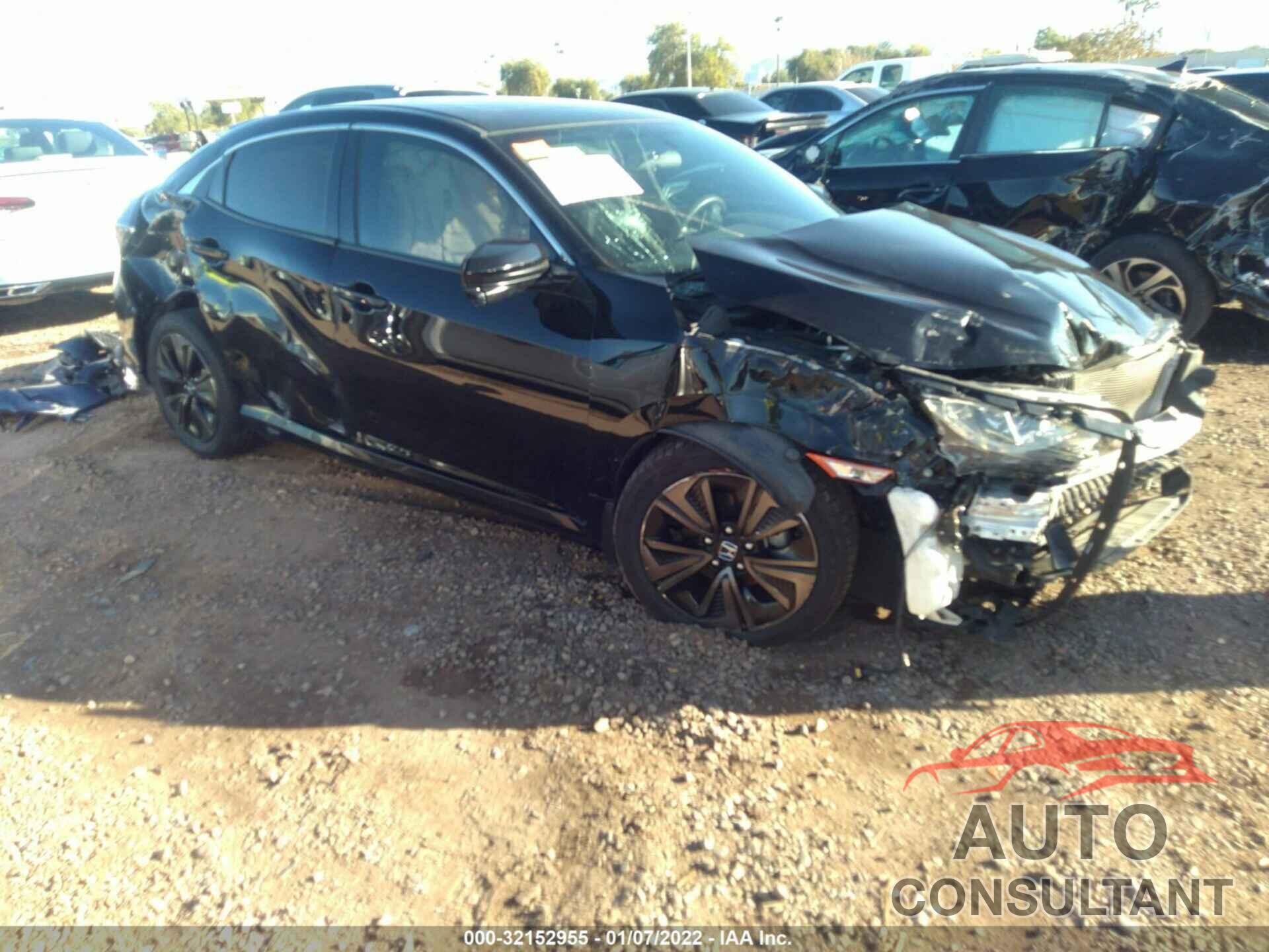 HONDA CIVIC HATCHBACK 2018 - SHHFK7H52JU225910