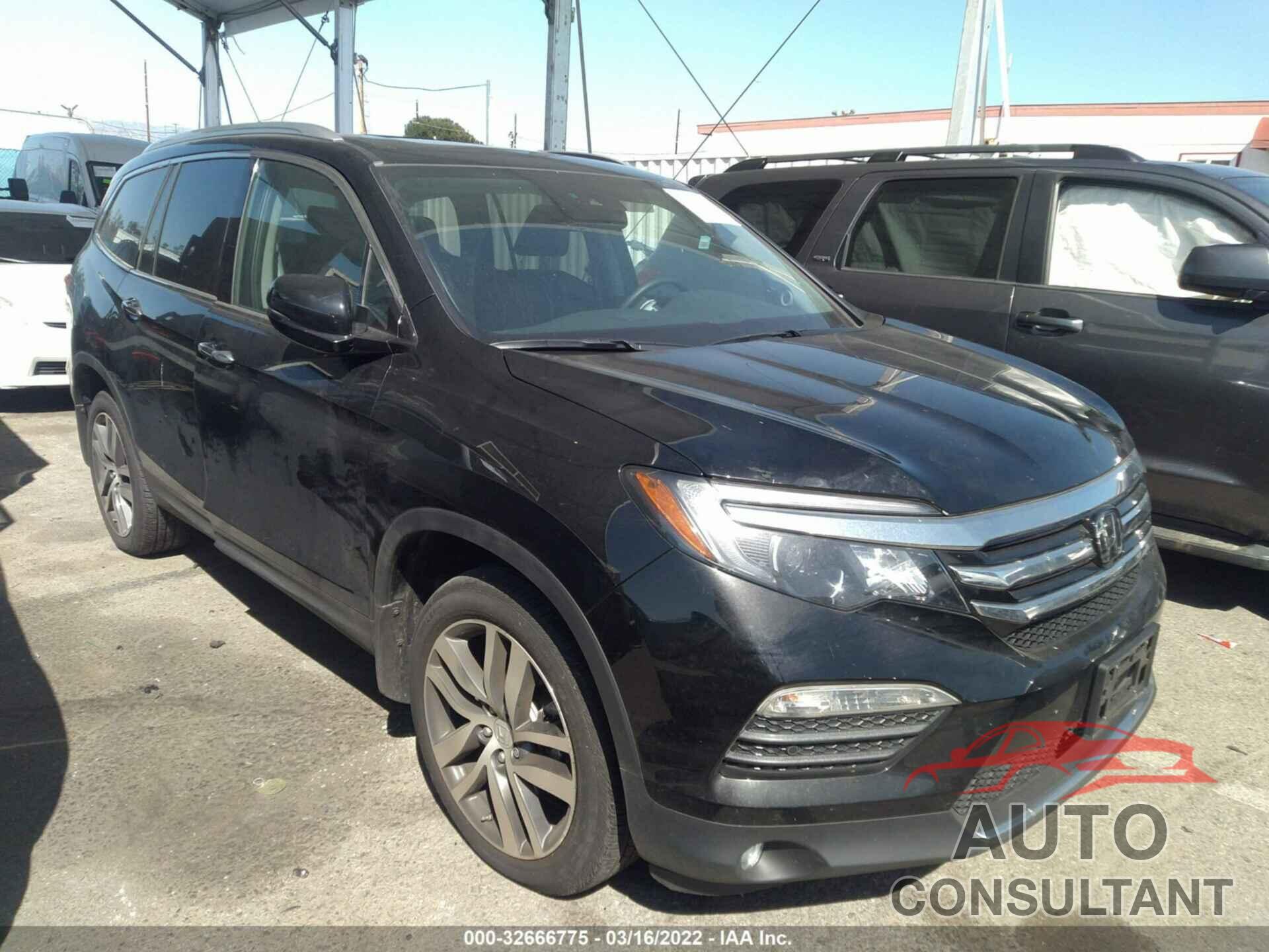 HONDA PILOT 2017 - 5FNYF6H00HB006046