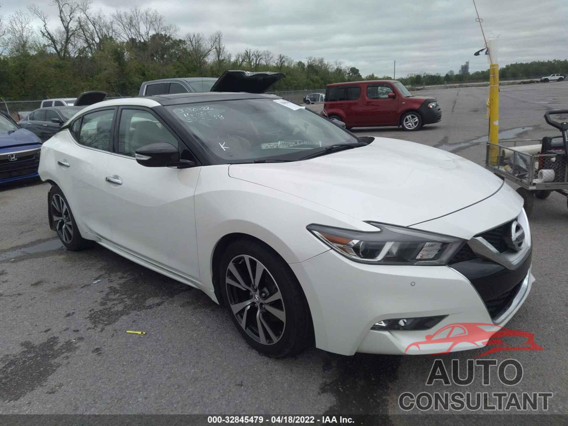 NISSAN MAXIMA 2016 - 1N4AA6AP2GC398018