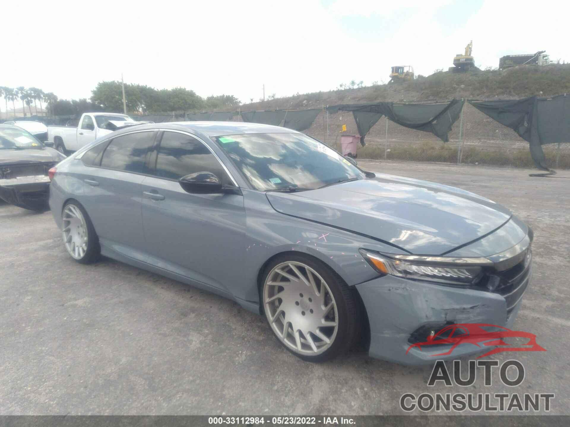 HONDA ACCORD SEDAN 2021 - 1HGCV1F43MA116244