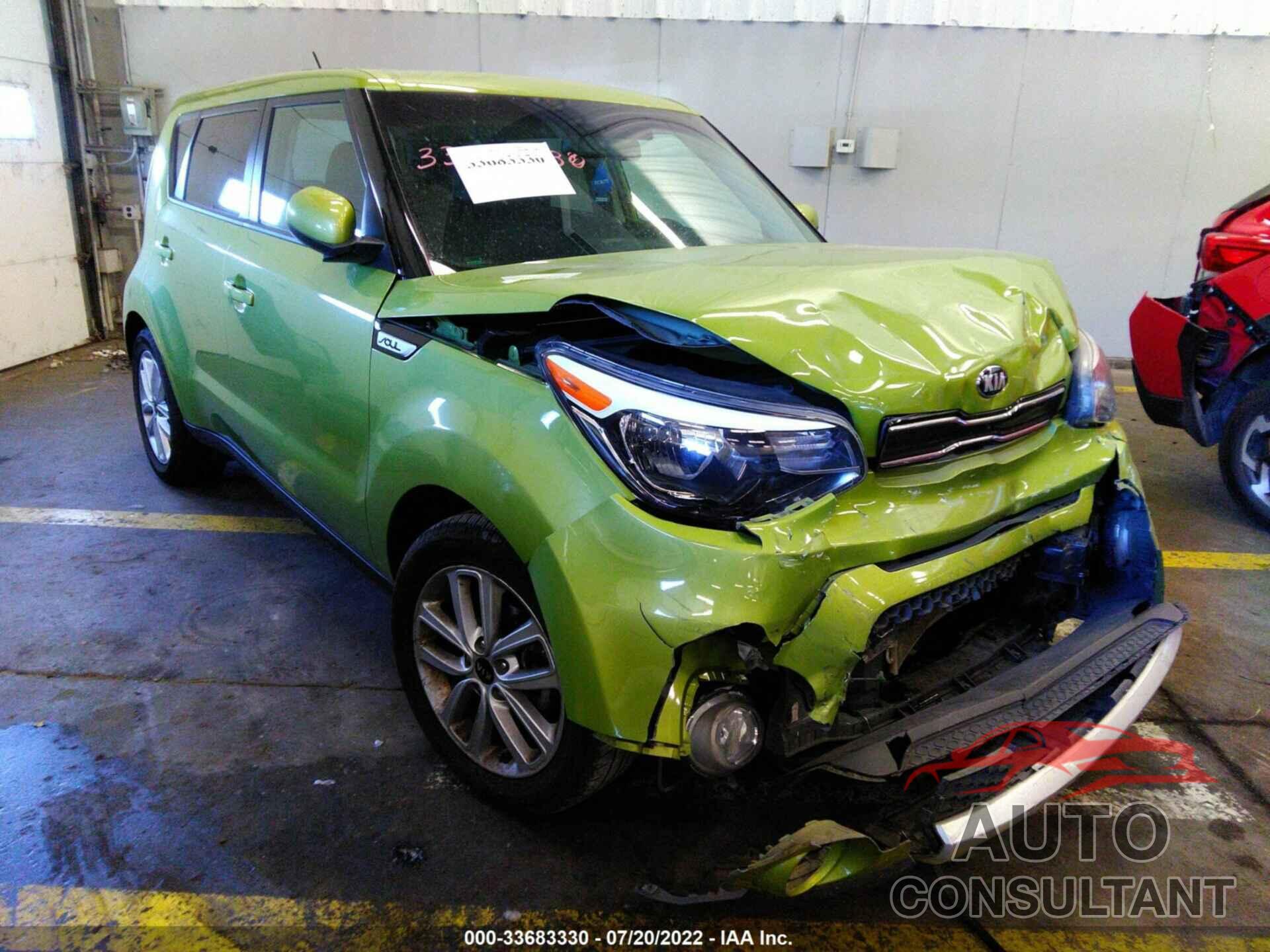 KIA SOUL 2018 - KNDJP3A58J7891398