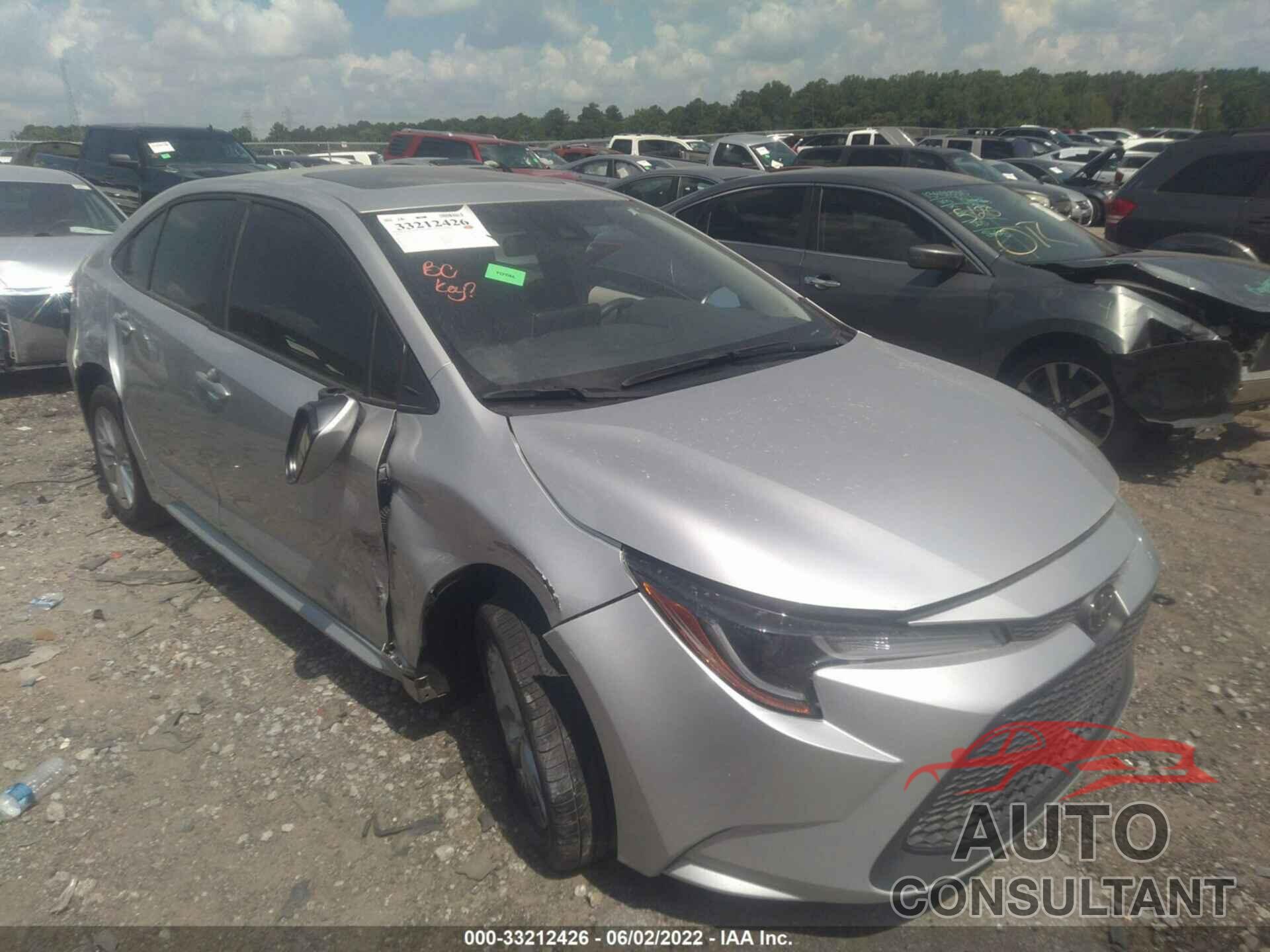 TOYOTA COROLLA 2021 - JTDHPMAEXMJ133395