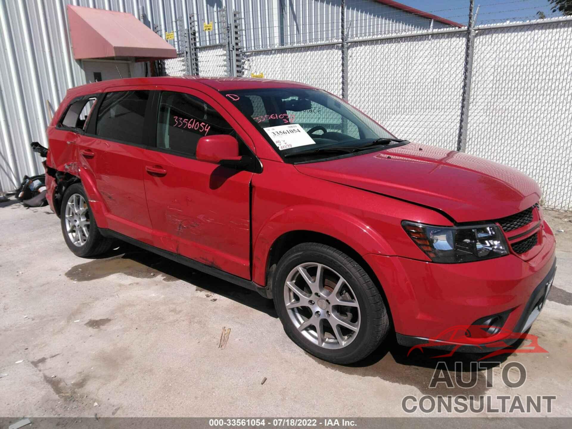 DODGE JOURNEY 2016 - 3C4PDCEG2GT104500