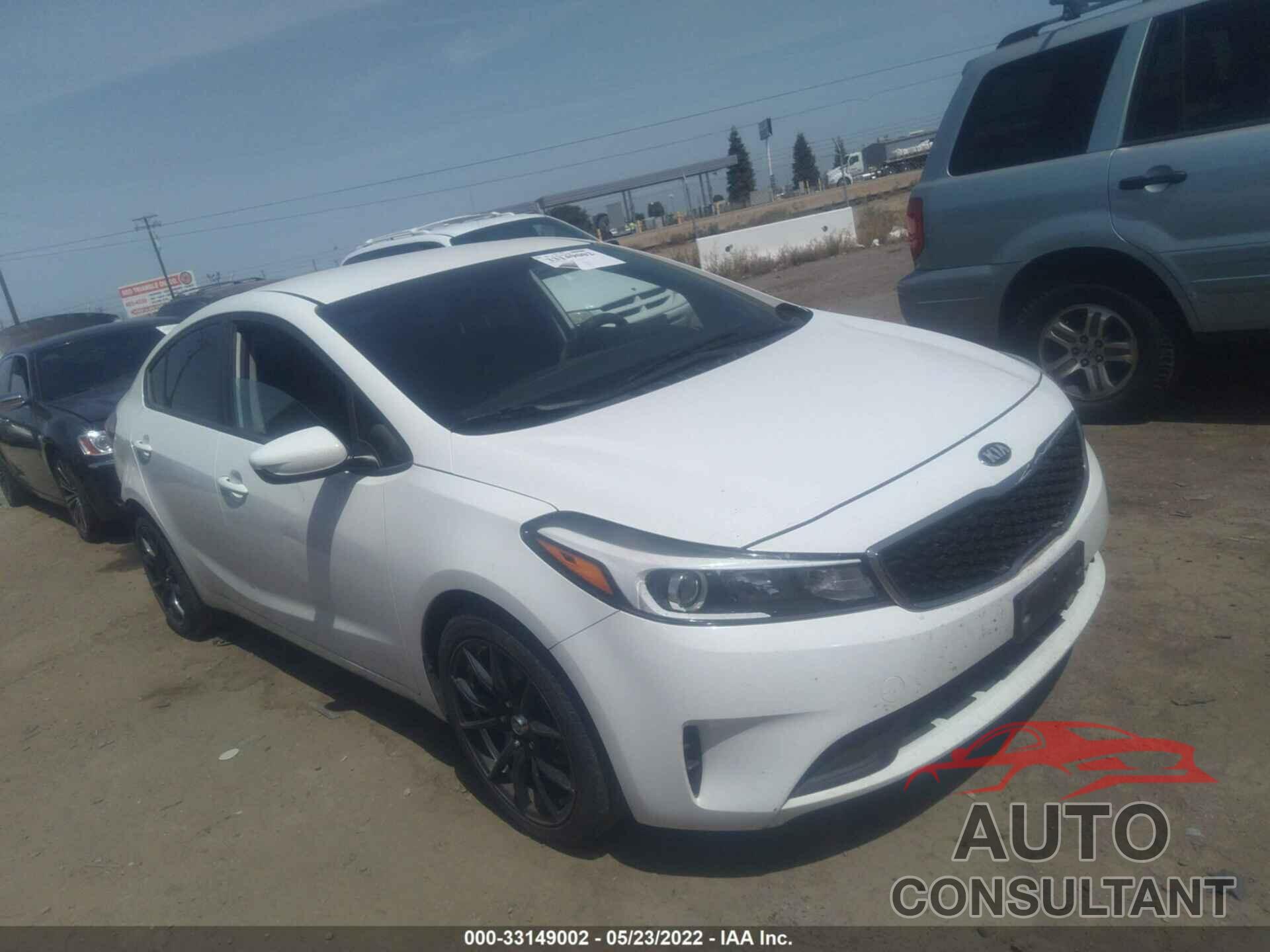 KIA FORTE 2017 - 3KPFK4A74HE025753