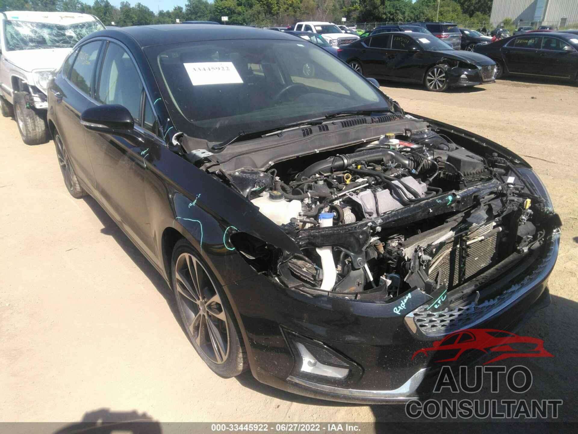 FORD FUSION 2019 - 3FA6P0D91KR186820