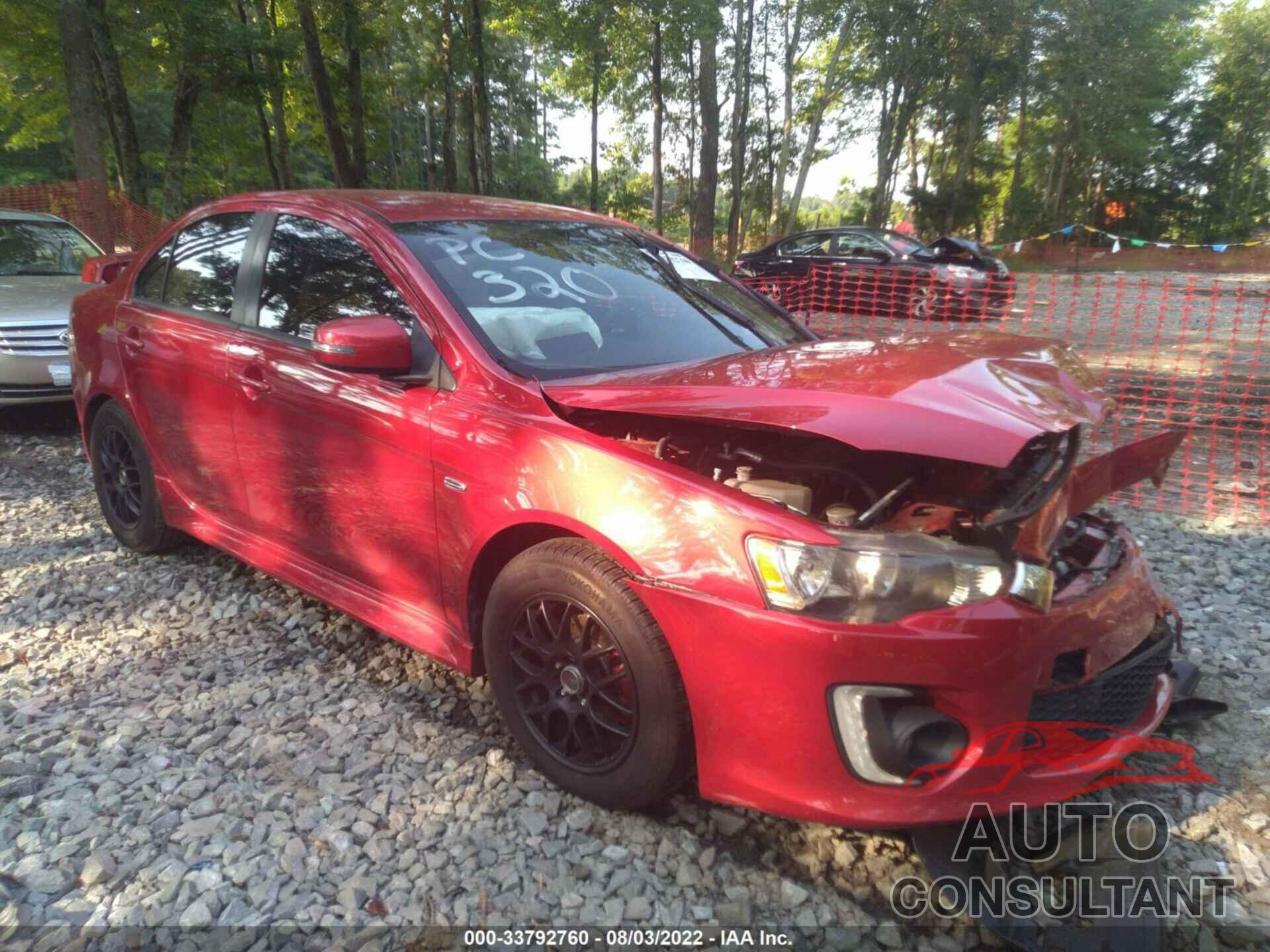 MITSUBISHI LANCER 2016 - JA32U2FU8GU012286