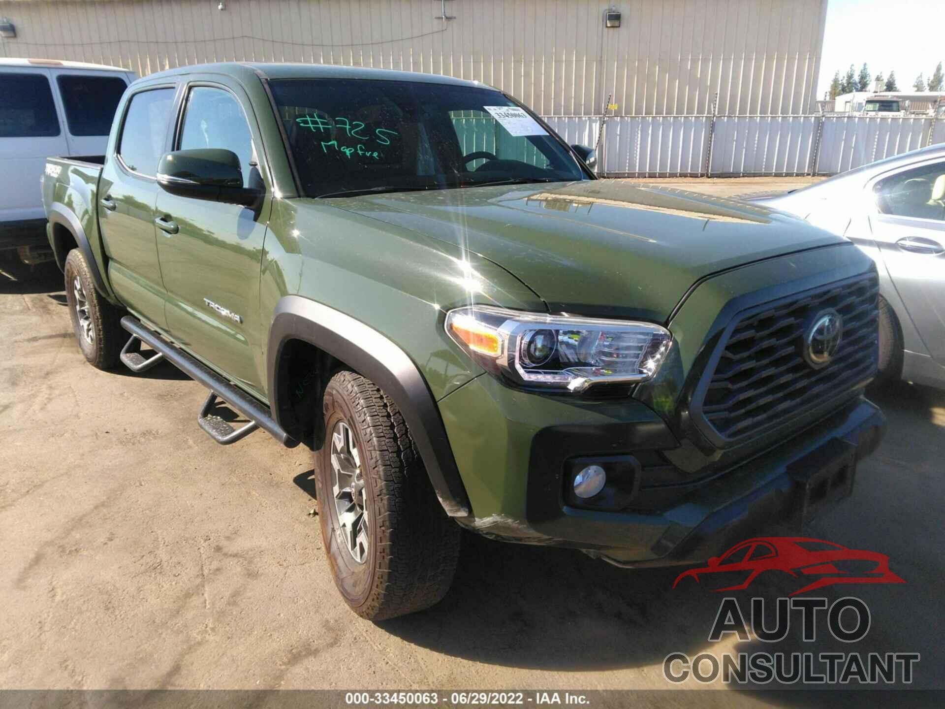 TOYOTA TACOMA 4WD 2021 - 3TMCZ5AN5MM432693