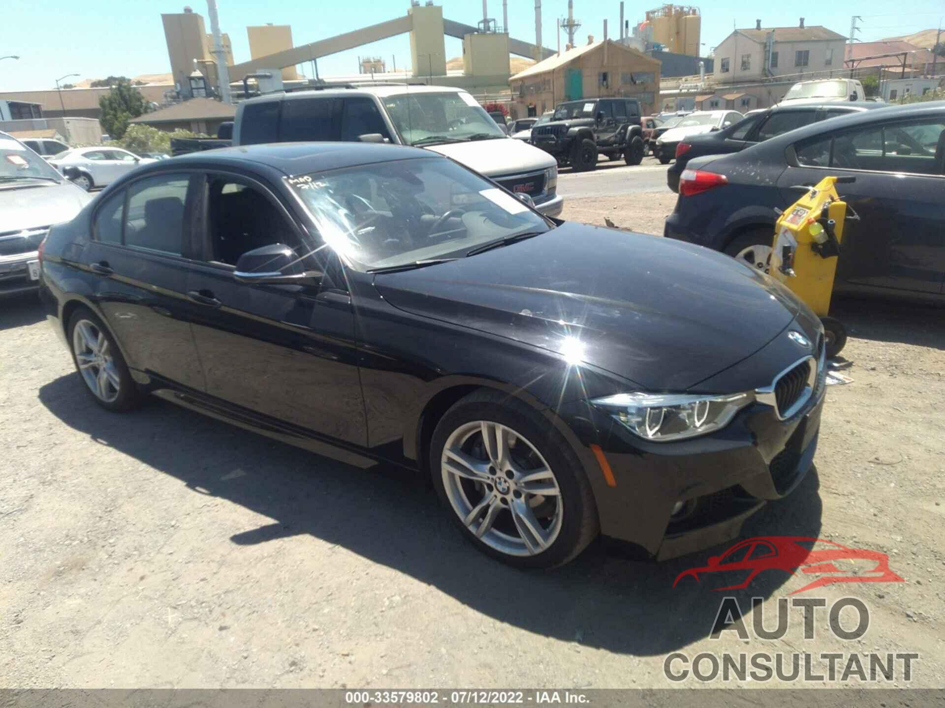 BMW 3 SERIES 2017 - WBA8B9C33HK885590