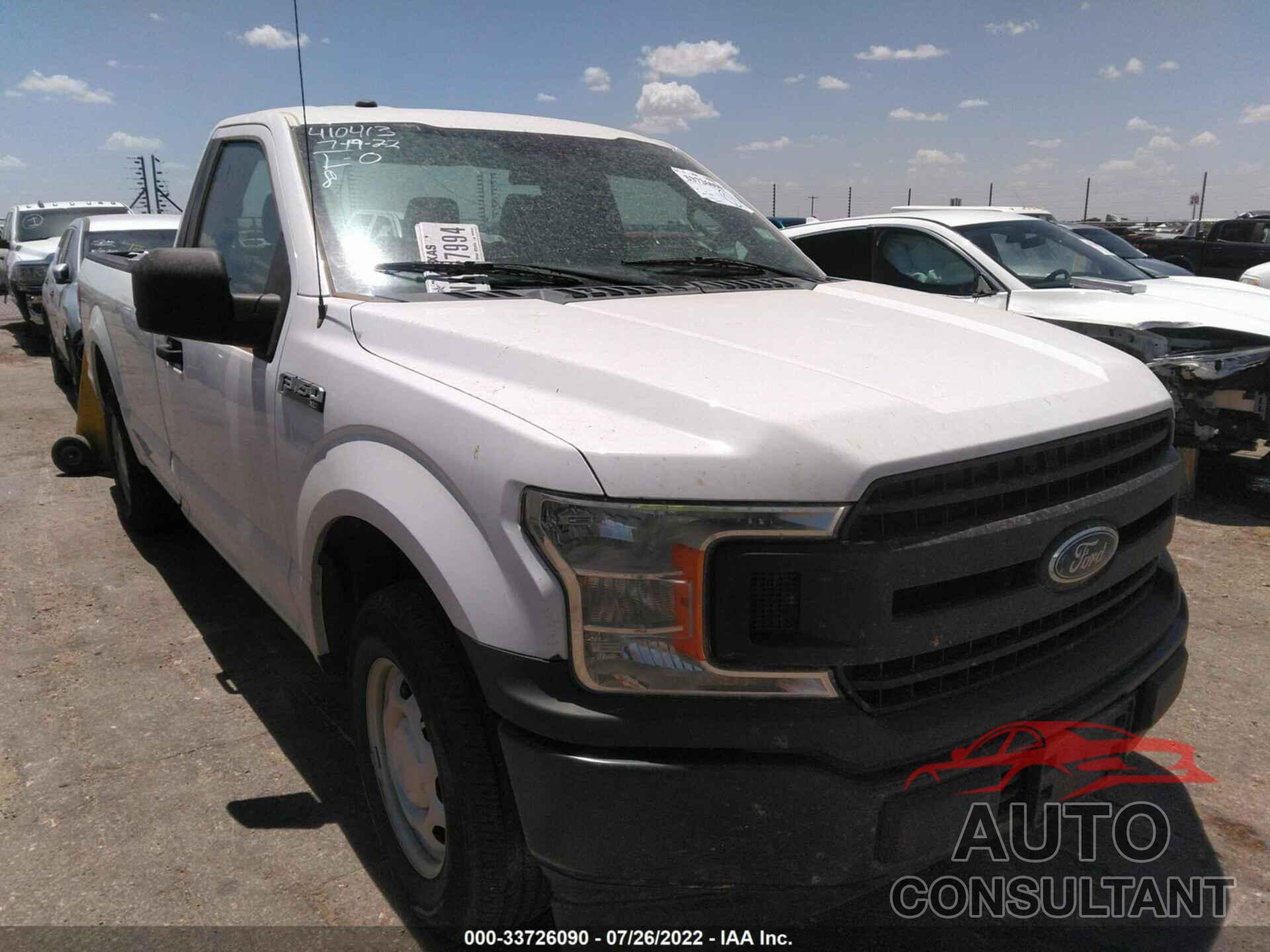 FORD F-150 2018 - 1FTMF1CB2JKC32706