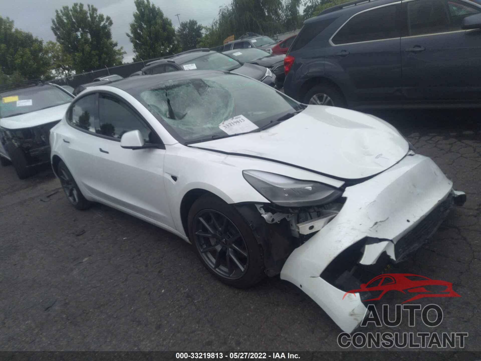 TESLA MODEL 3 2022 - 5YJ3E1EB2NF123340