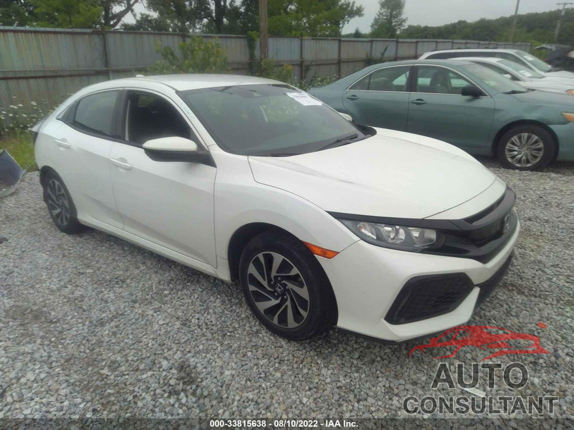 HONDA CIVIC HATCHBACK 2019 - SHHFK7H38KU215219
