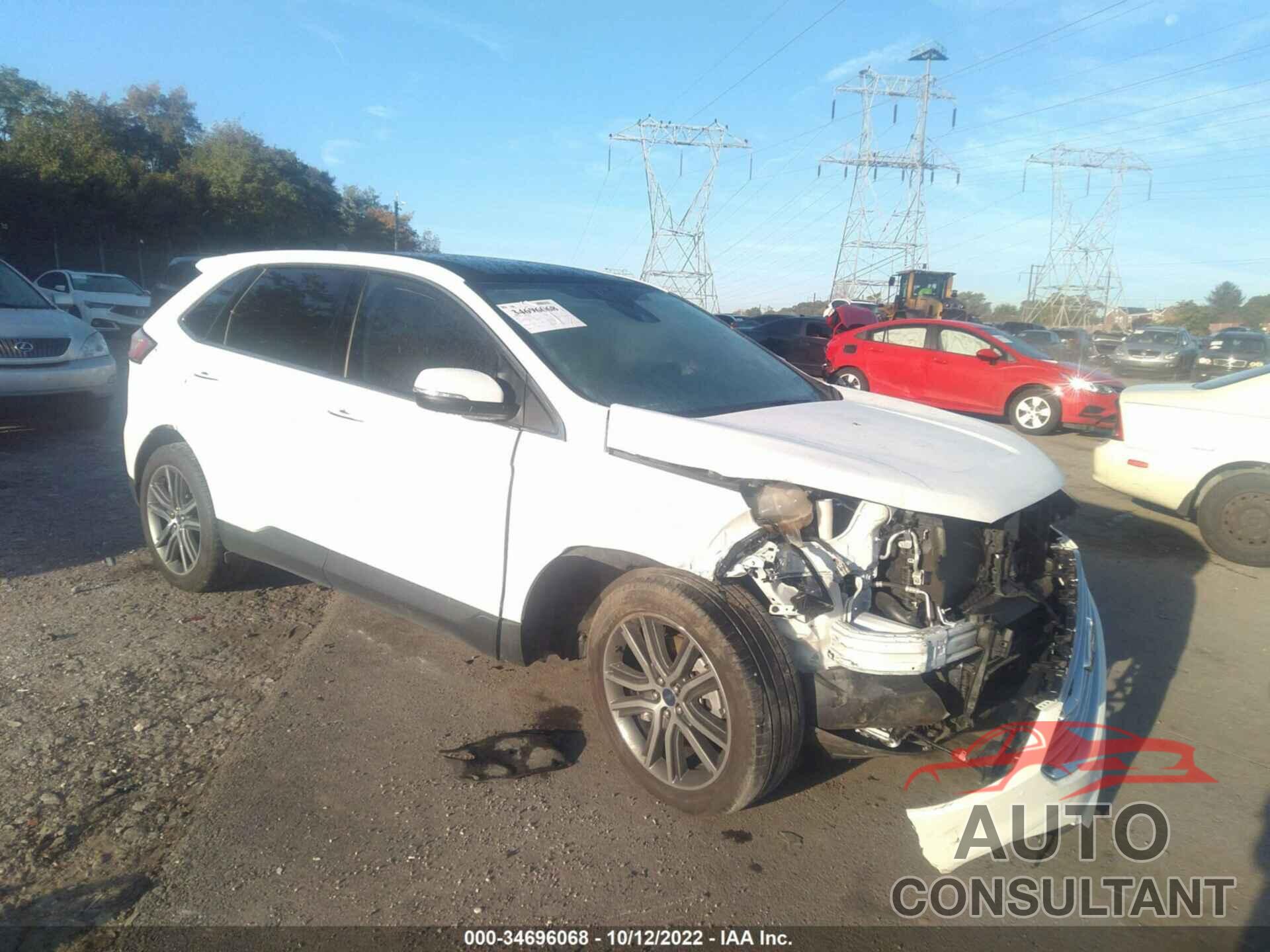 FORD EDGE 2021 - 2FMPK4K98MBA28625