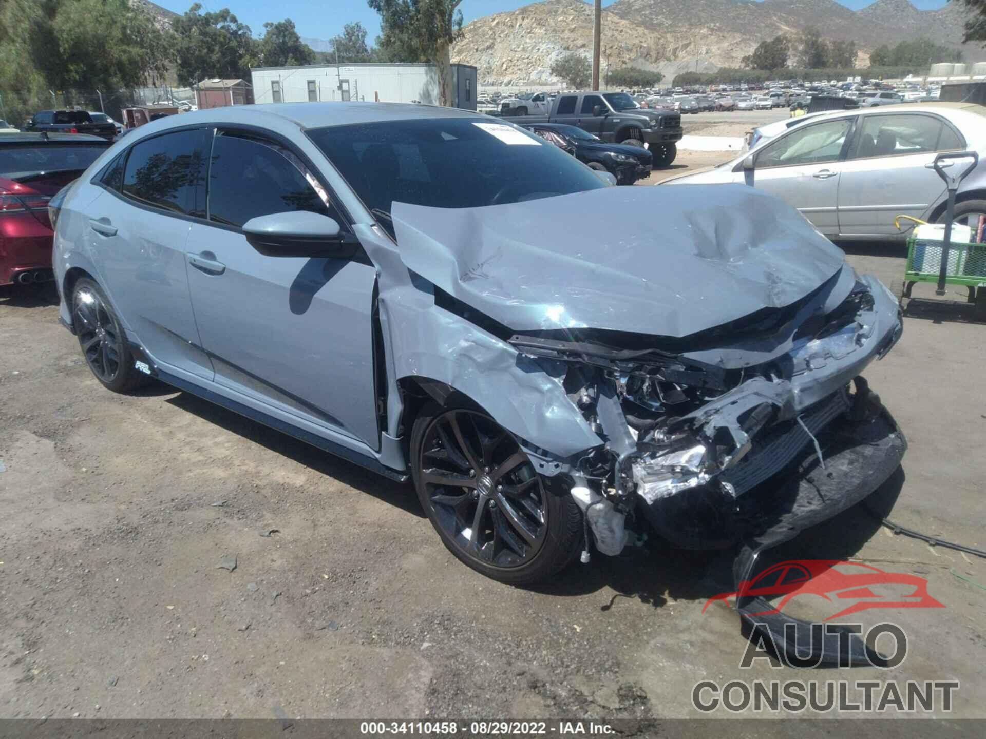 HONDA CIVIC HATCHBACK 2020 - SHHFK7H49LU400230