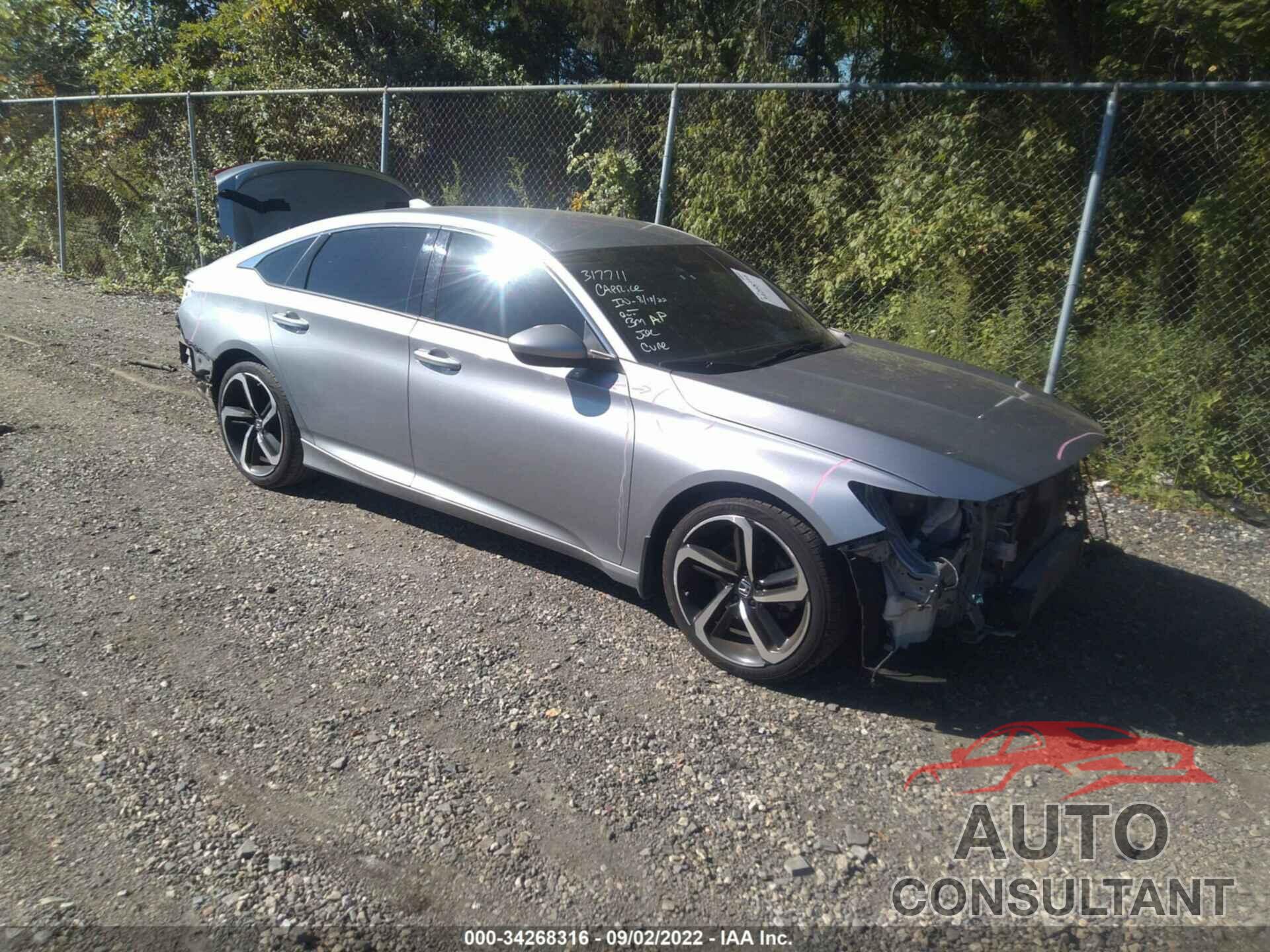 HONDA ACCORD SEDAN 2018 - 1HGCV1F32JA159833