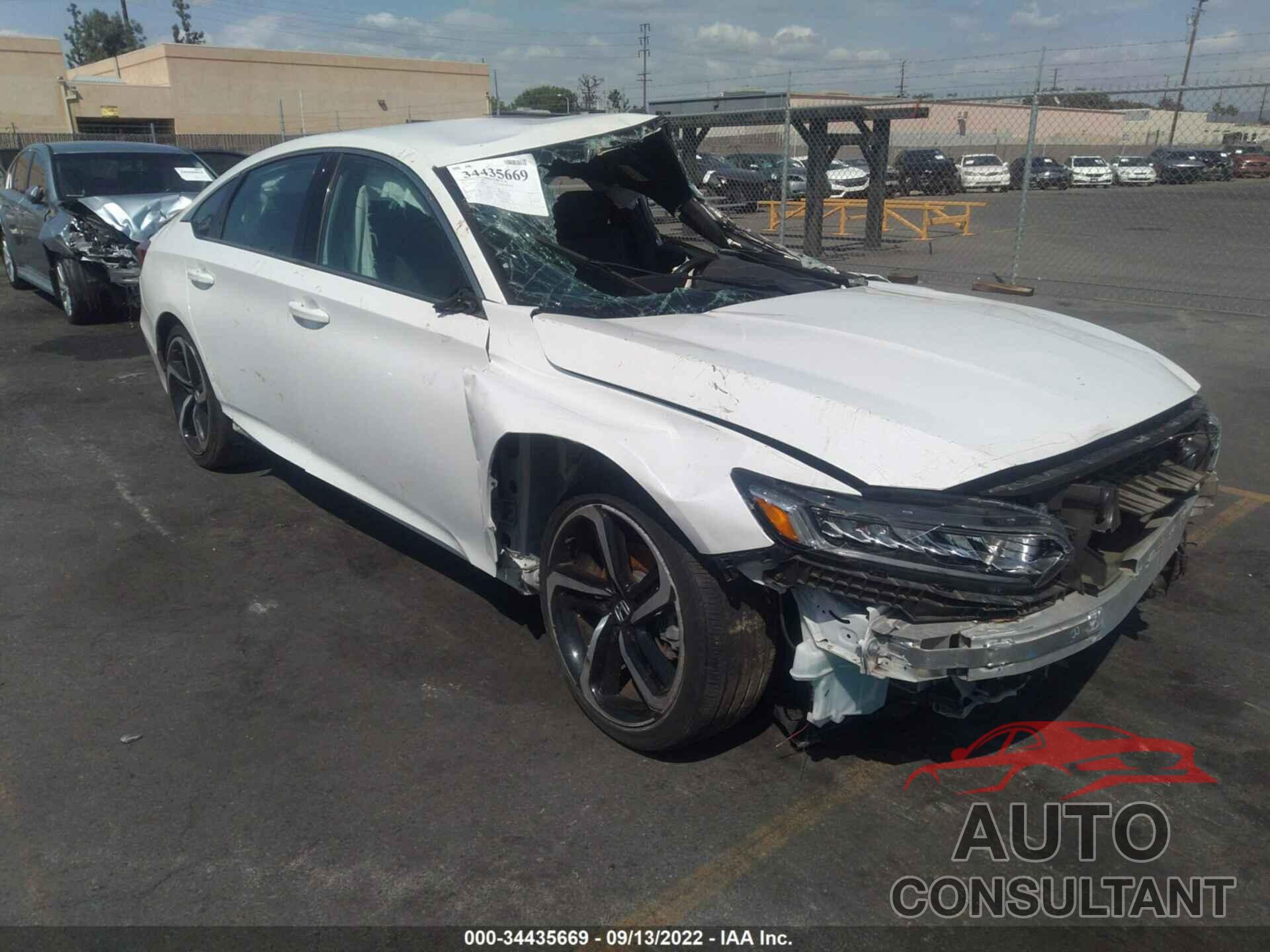 HONDA ACCORD SEDAN 2019 - 1HGCV1F34KA076776