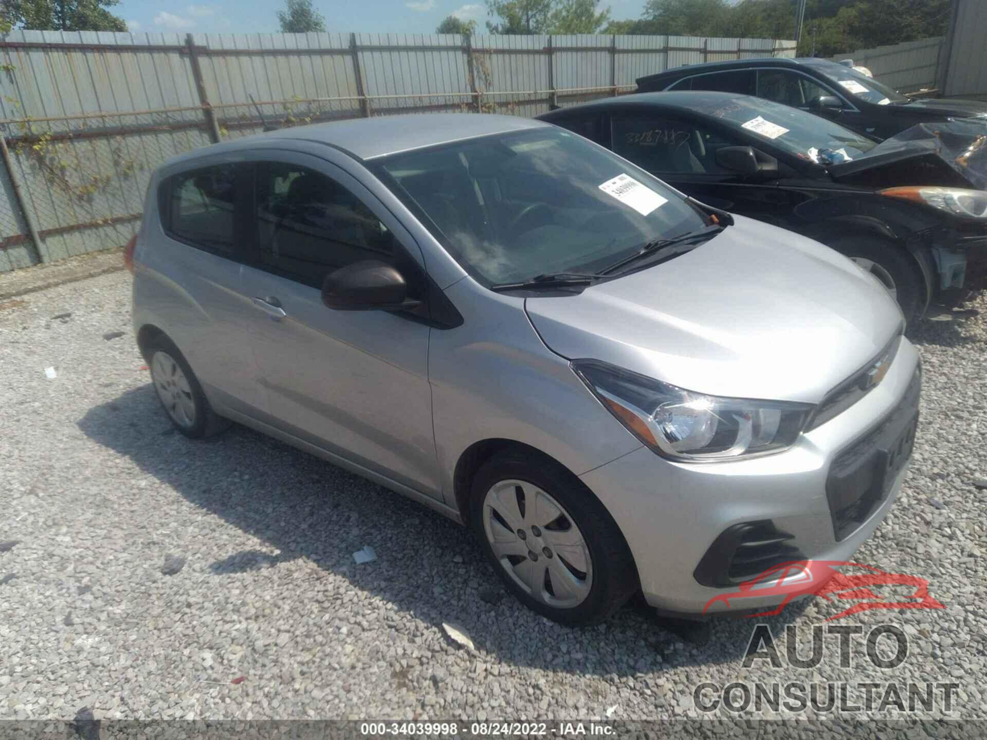 CHEVROLET SPARK 2017 - KL8CB6SA9HC799196