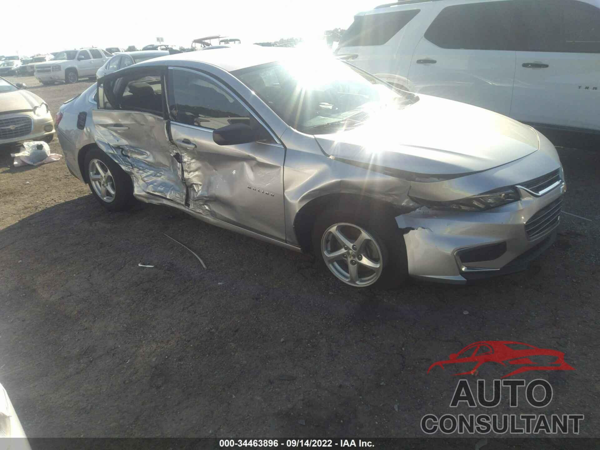 CHEVROLET MALIBU 2017 - 1G1ZB5ST2HF108983