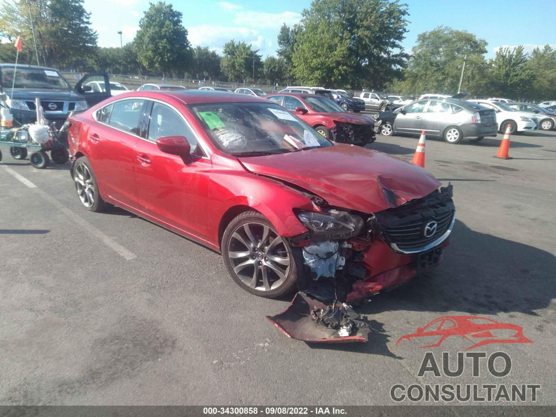 MAZDA MAZDA6 2016 - JM1GJ1W56G1455833