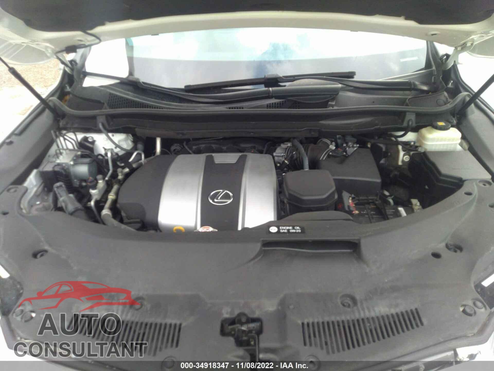 LEXUS RX 2017 - 2T2ZZMCA2HC082934