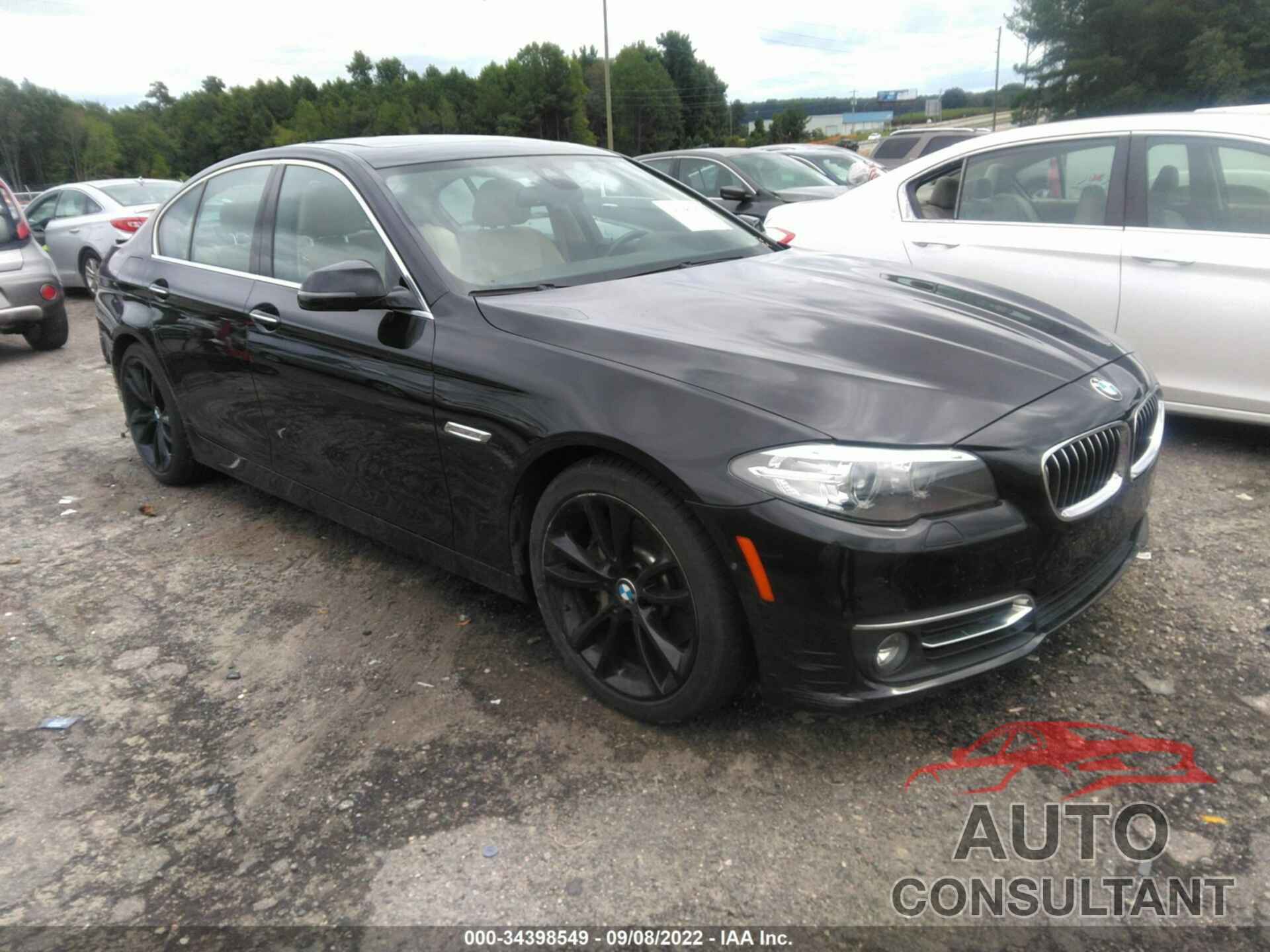 BMW 5 SERIES 2016 - WBA5B3C51GG253920