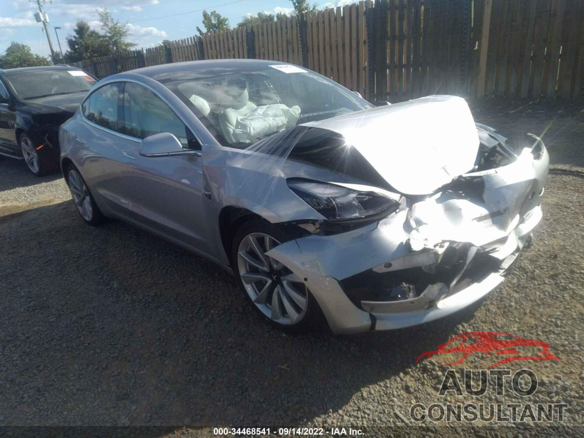 TESLA MODEL 3 2018 - 5YJ3E1EA7JF048734