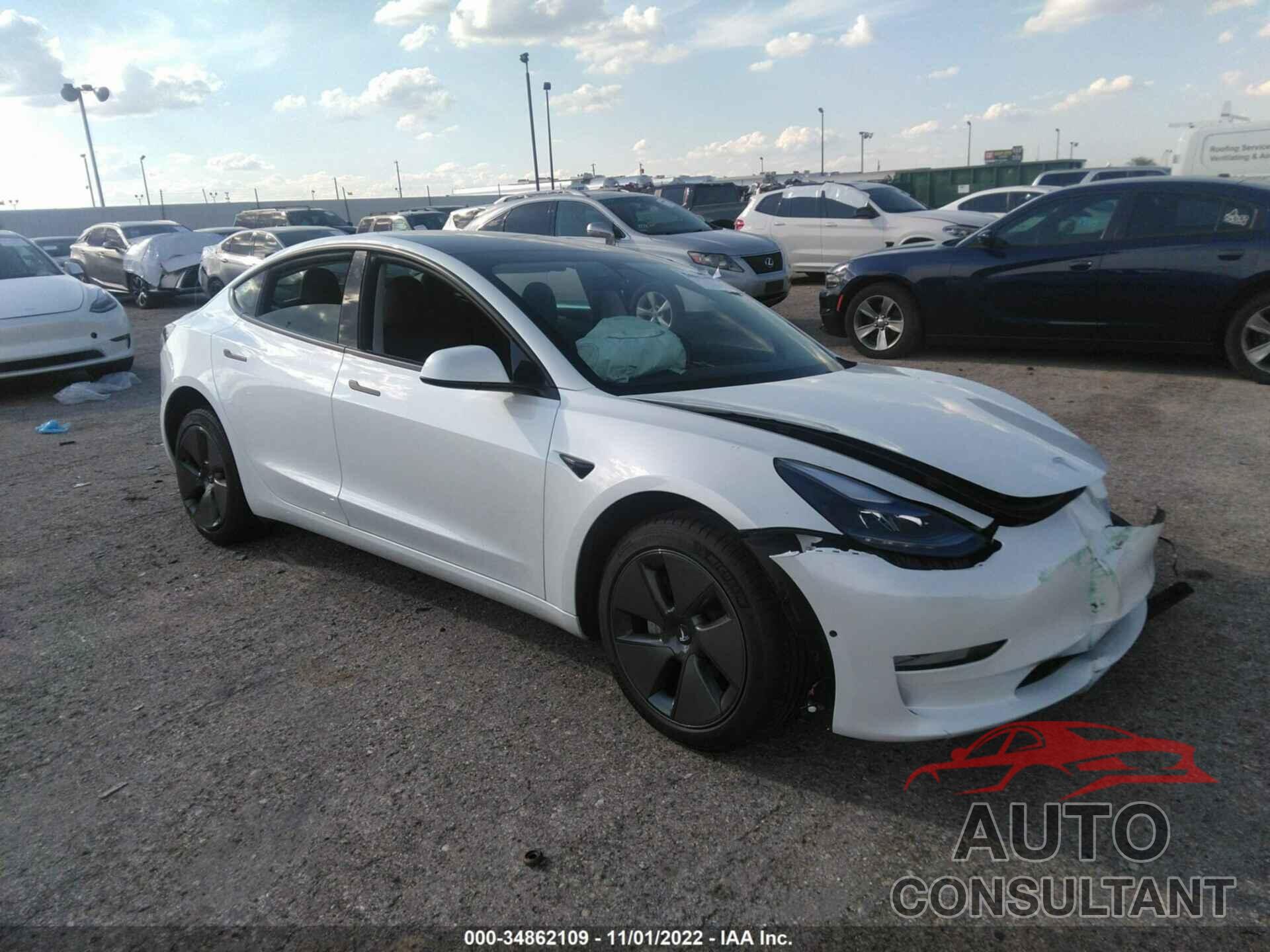 TESLA MODEL 3 2021 - 5YJ3E1EA0MF099769