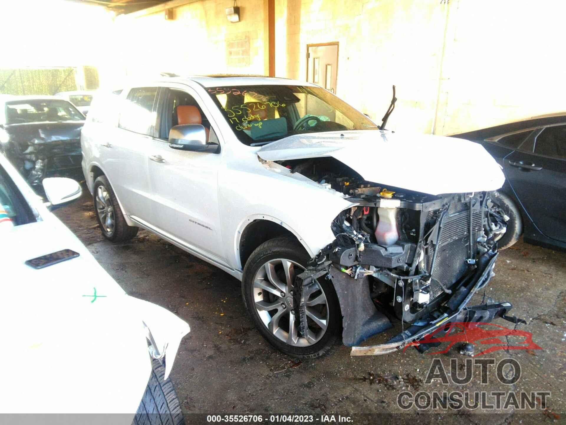 DODGE DURANGO 2017 - 1C4SDJET1HC945216