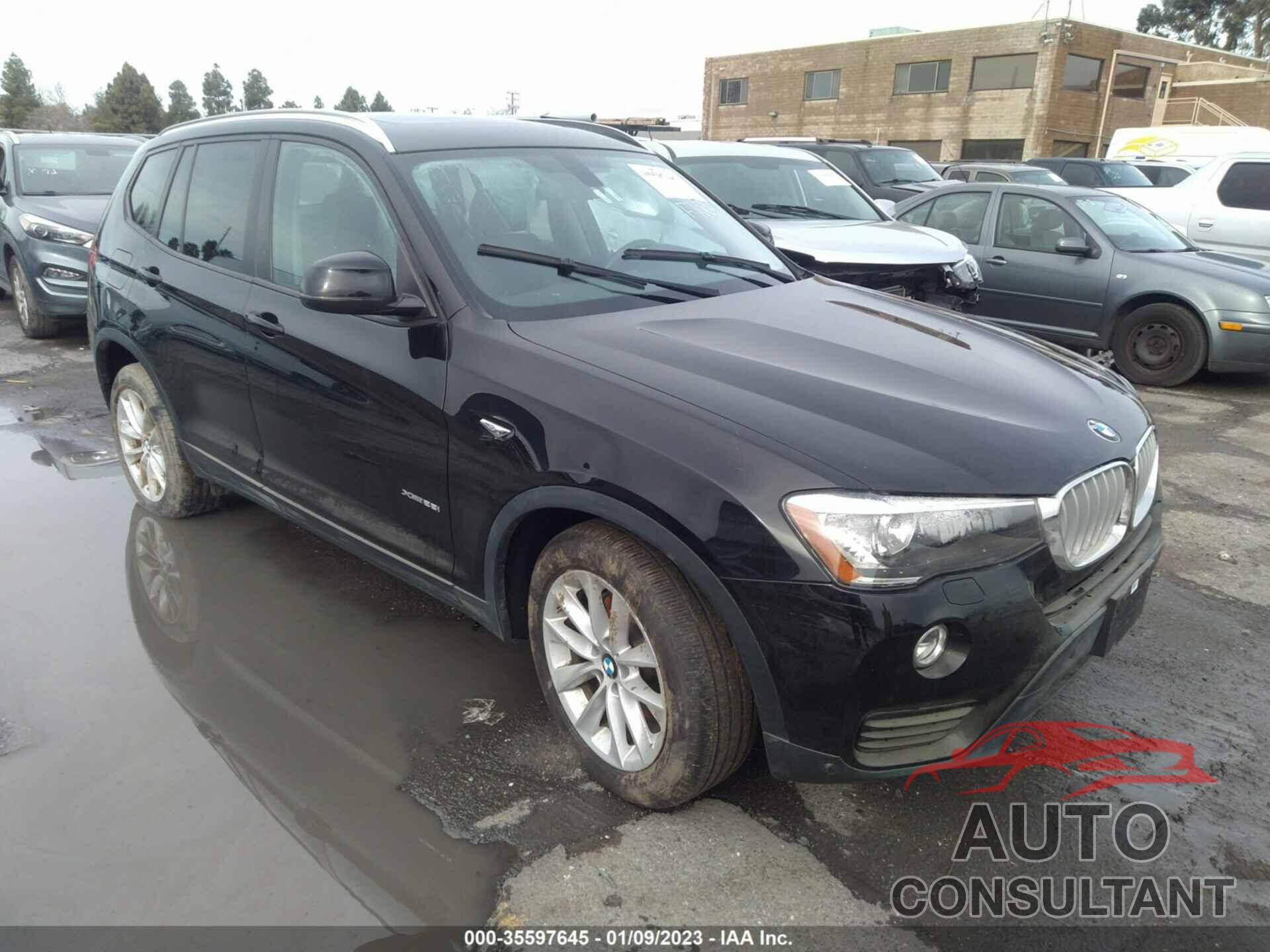 BMW X3 2017 - 5UXWX9C34H0T19766