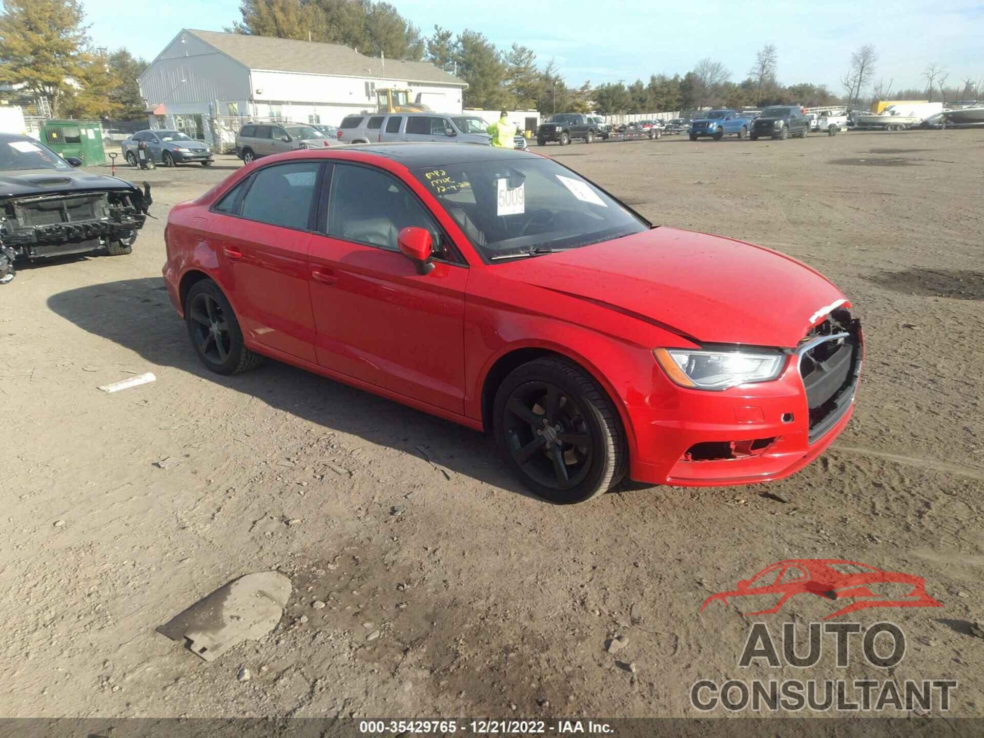 AUDI S3/A3 2015 - WAUBFGFF1F1120353