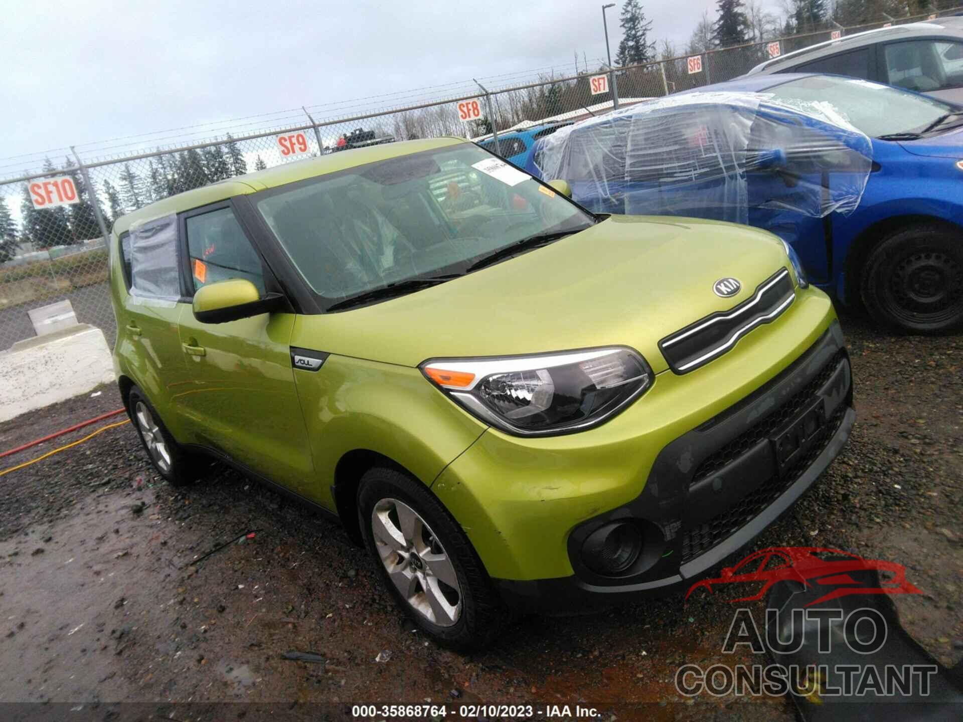 KIA SOUL 2019 - KNDJN2A25K7916717