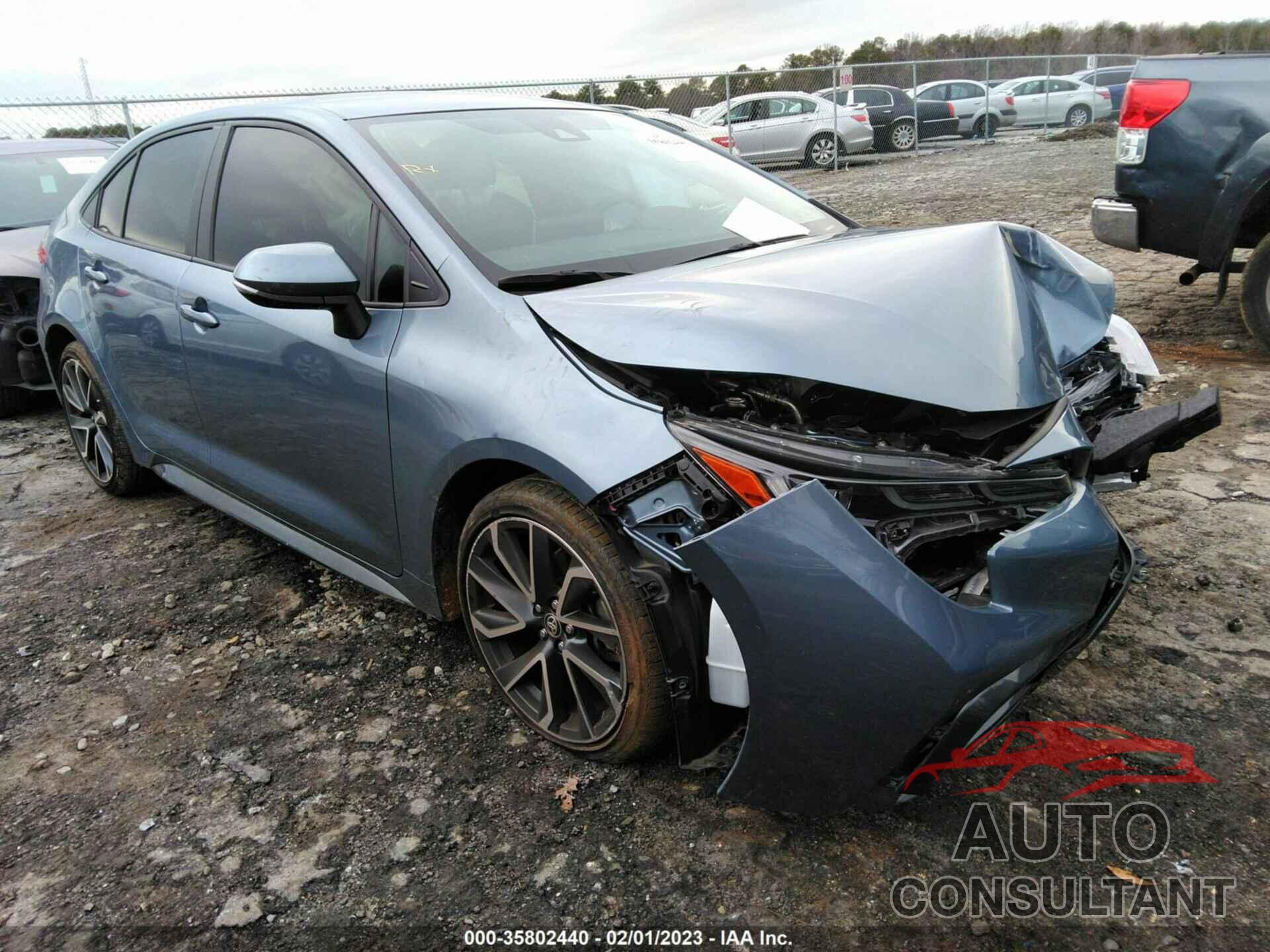 TOYOTA COROLLA 2021 - JTDS4MCE2MJ075746