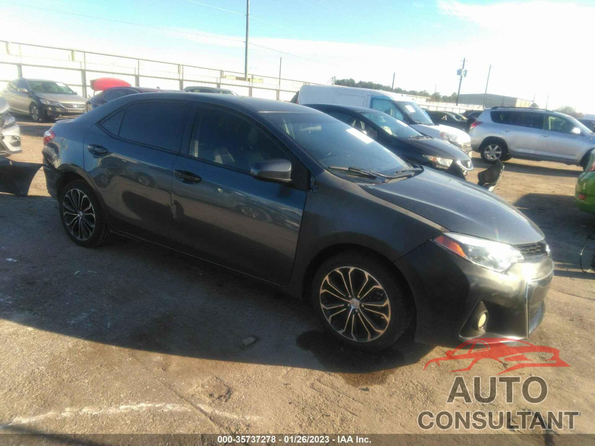TOYOTA COROLLA 2015 - 5YFBURHE9FP291629