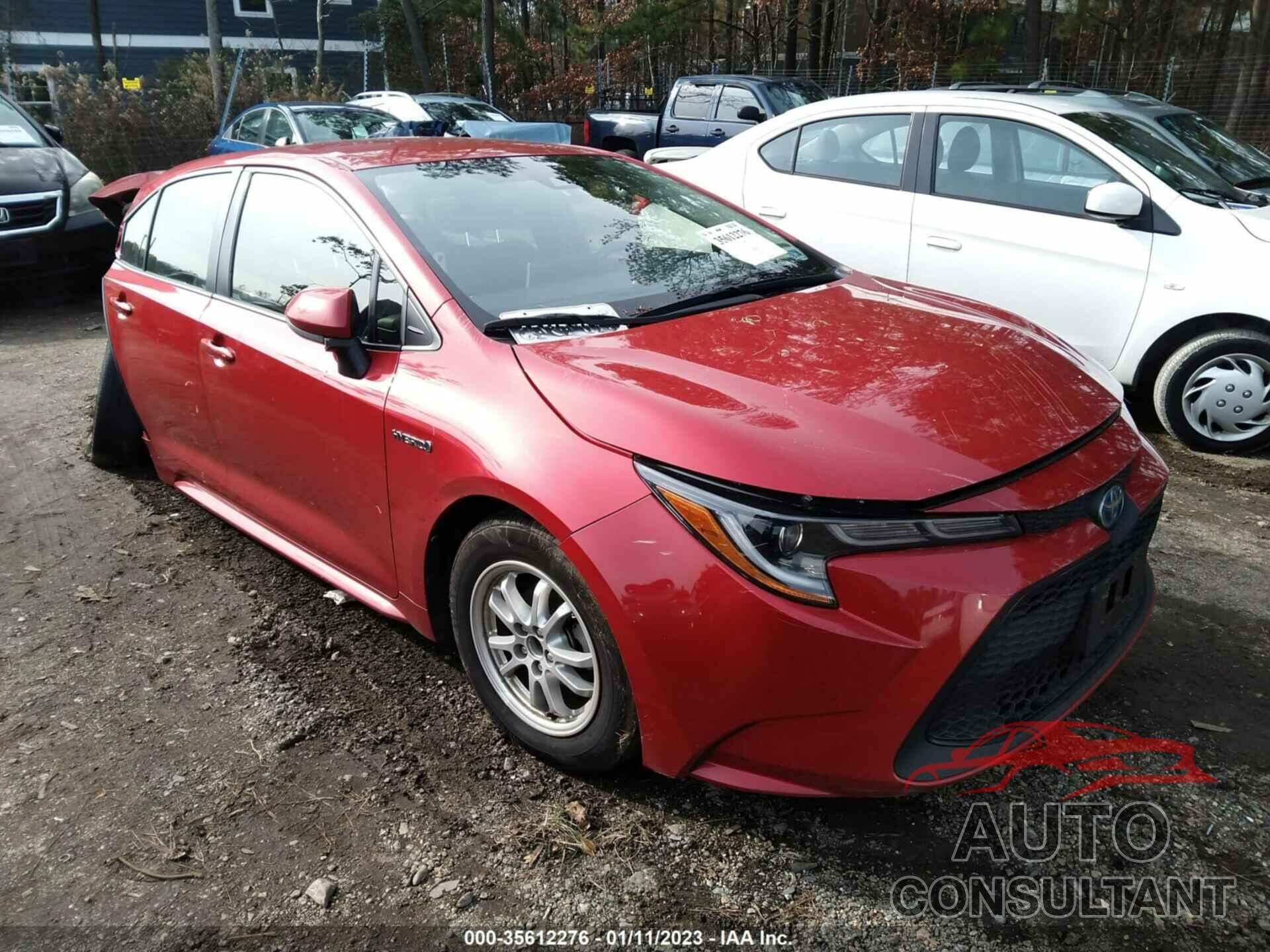 TOYOTA COROLLA 2020 - JTDEBRBE4LJ001552