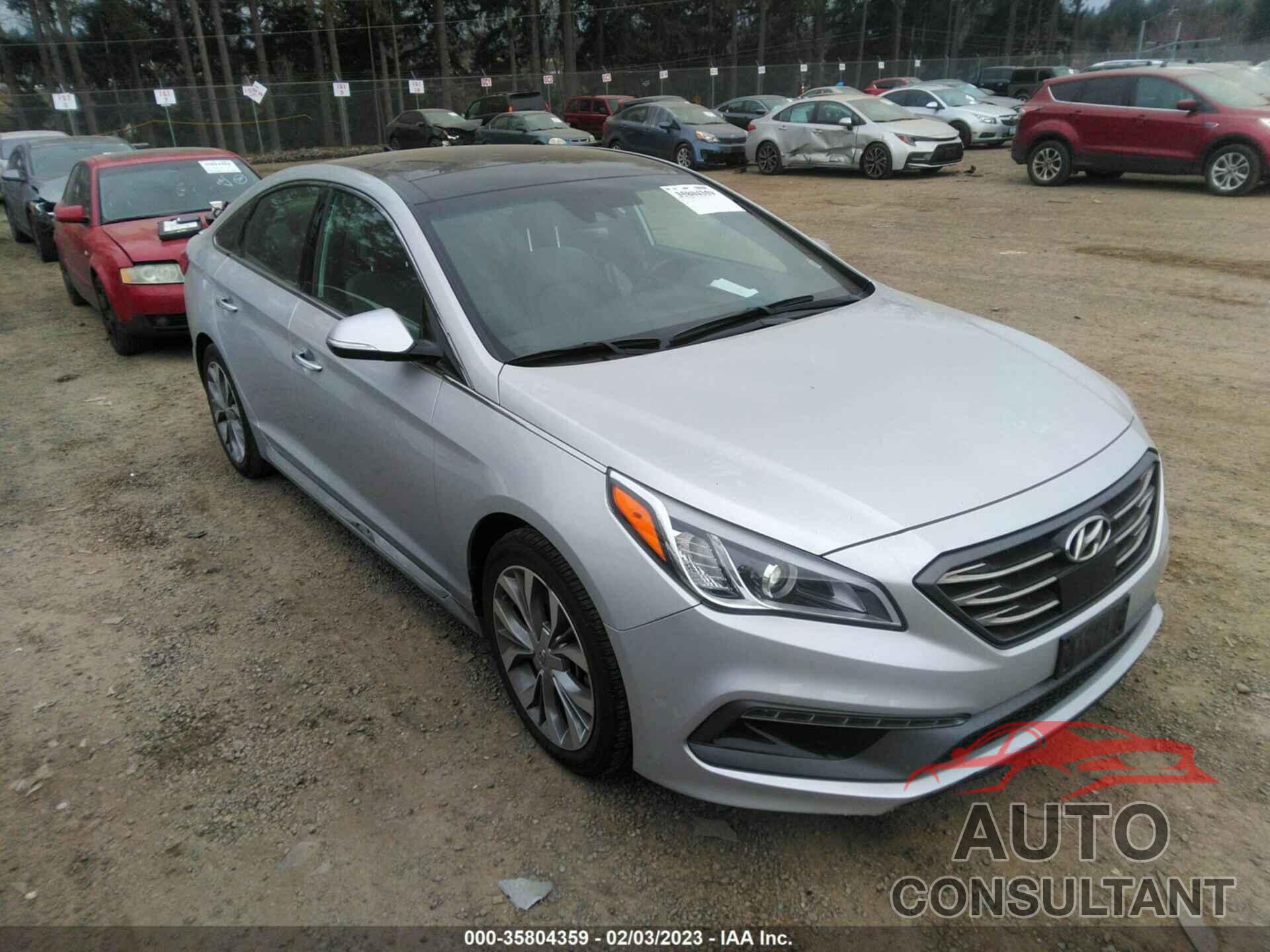 HYUNDAI SONATA 2017 - 5NPE34ABXHH533248