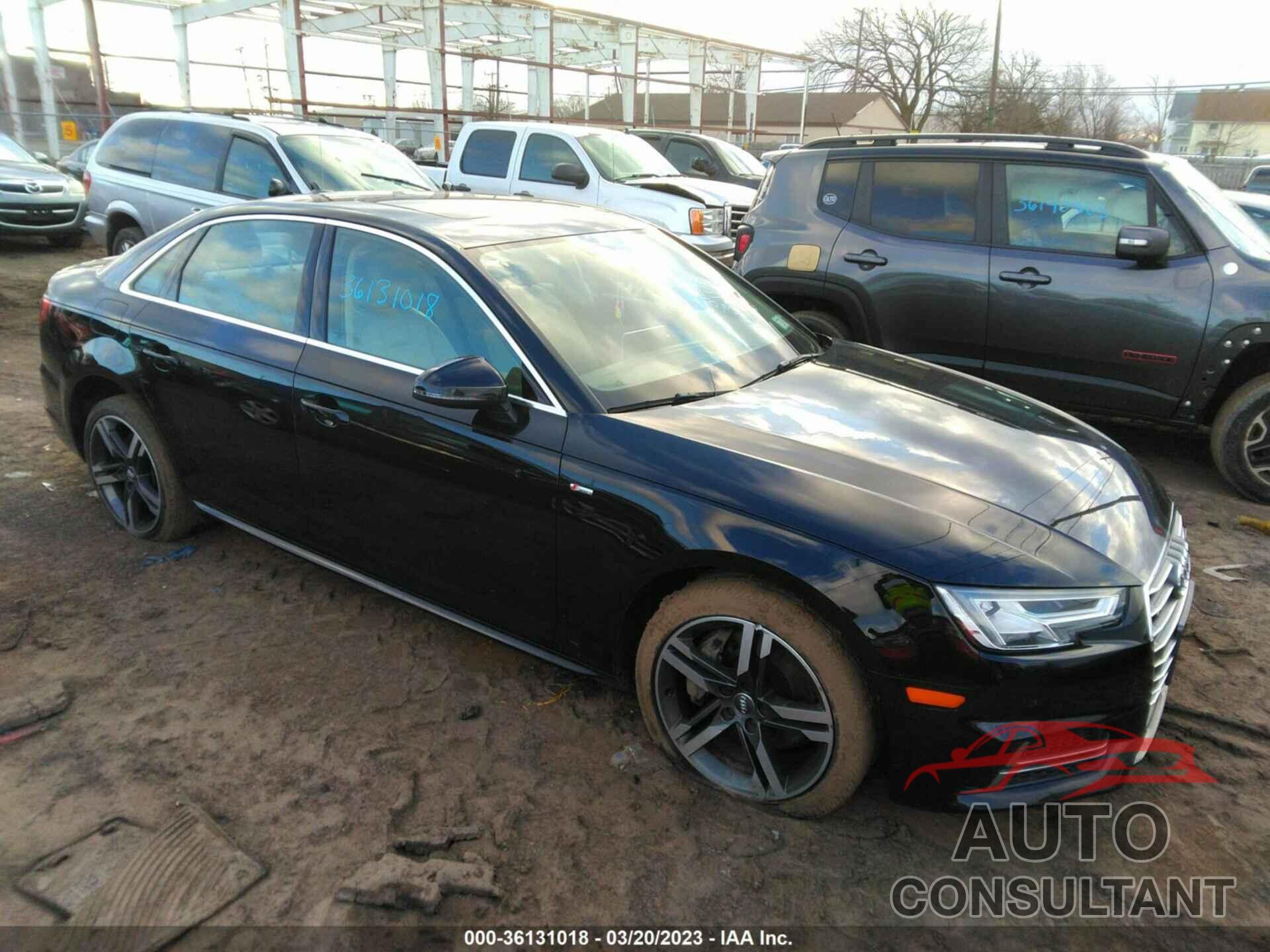 AUDI A4 2017 - WAUENAF44HN019587