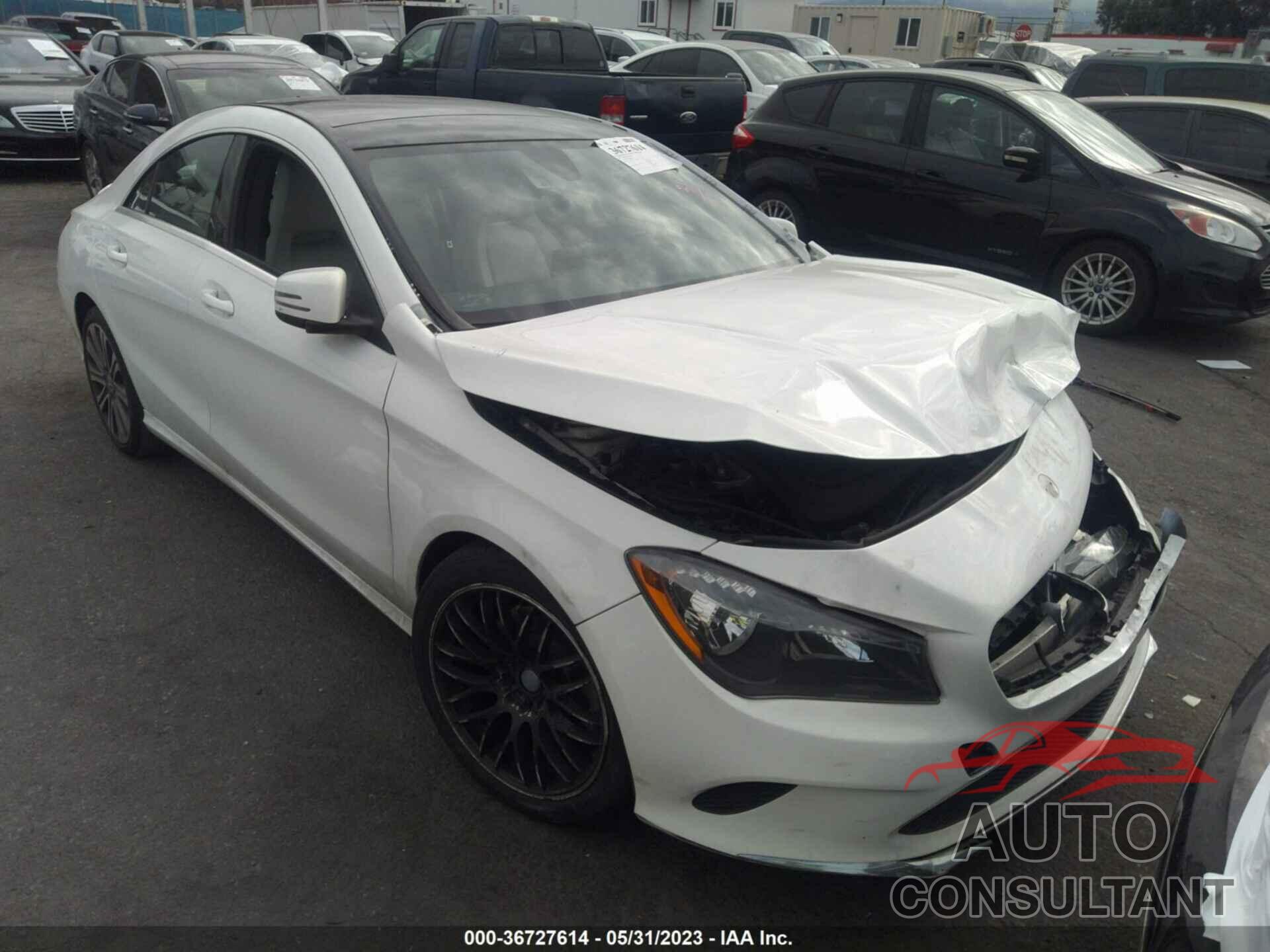 MERCEDES-BENZ CLA 250 2018 - WDDSJ4EB0JN662016