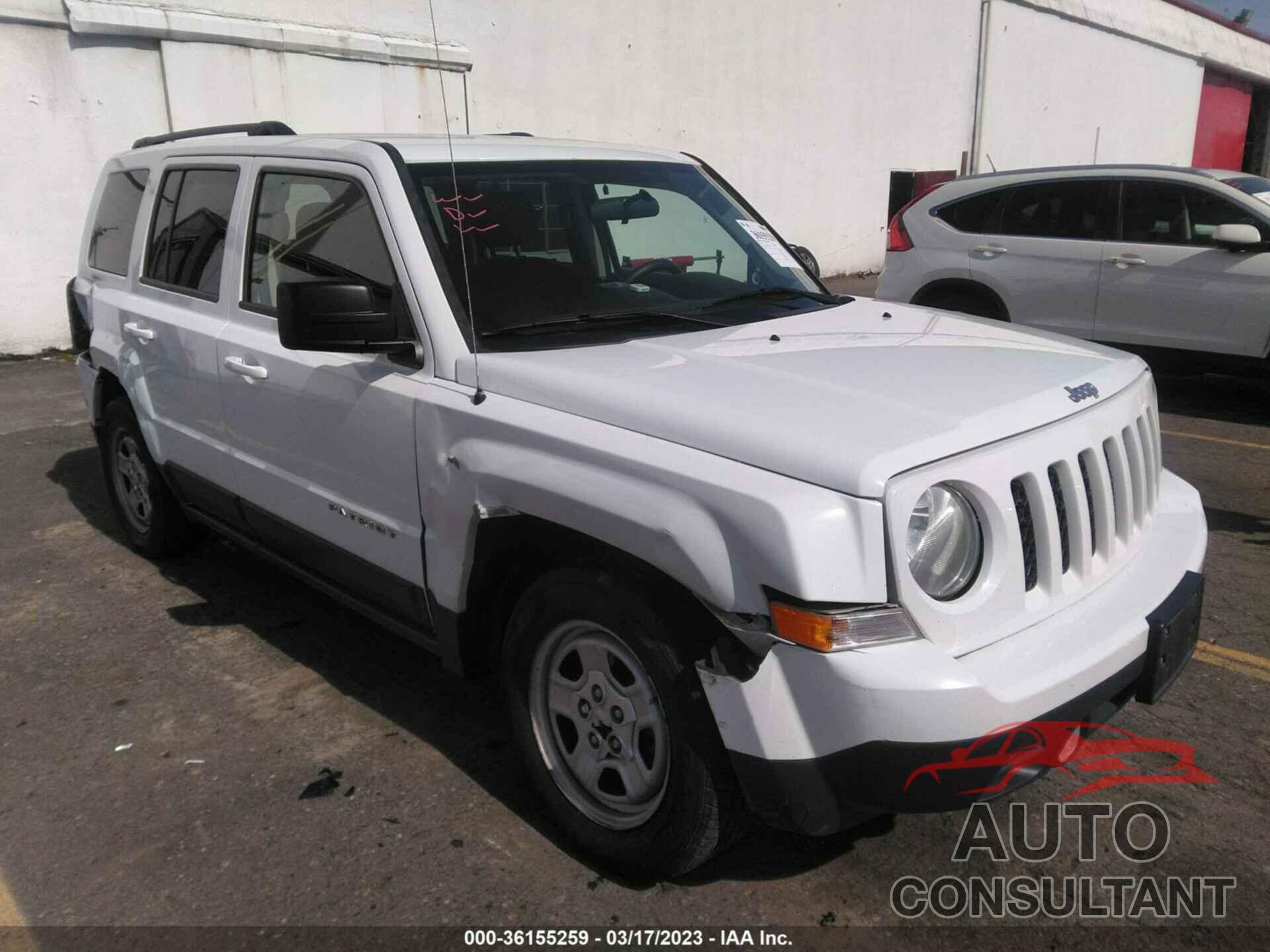 JEEP PATRIOT 2015 - 1C4NJPBBXFD226378