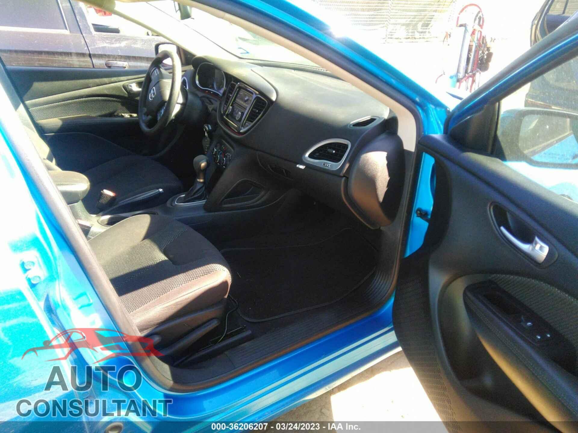 DODGE DART 2015 - 1C3CDFAA5FD392295