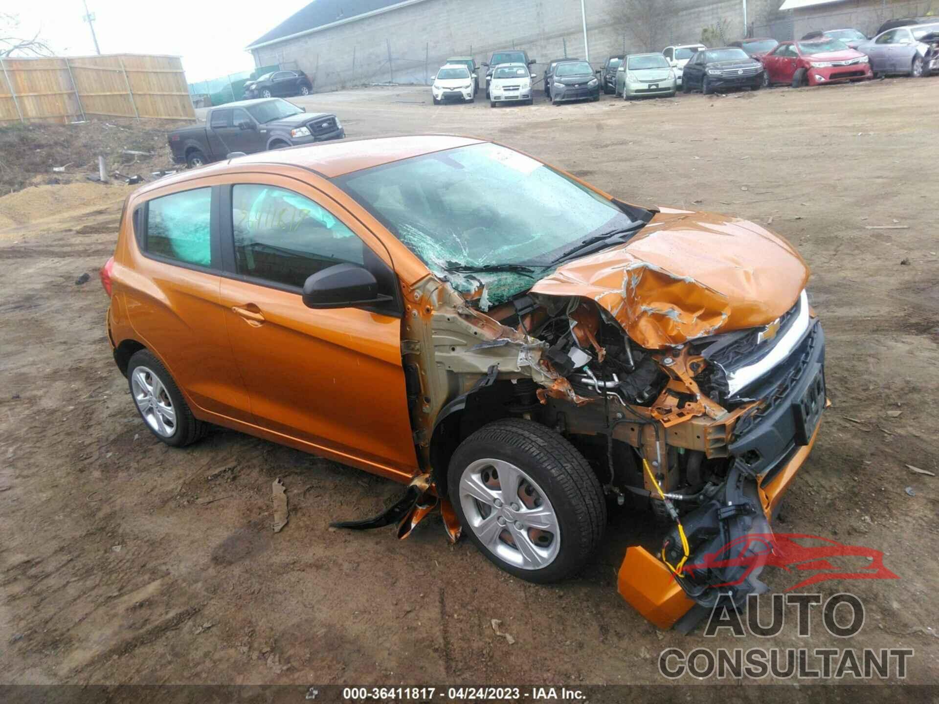 CHEVROLET SPARK 2019 - KL8CB6SA3KC739504