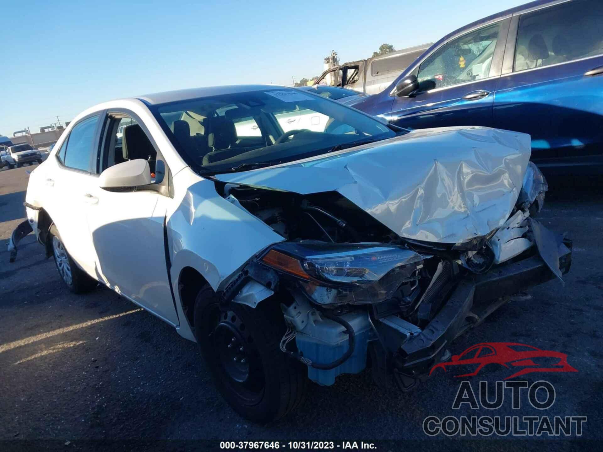 TOYOTA COROLLA 2017 - 5YFBURHE9HP707827