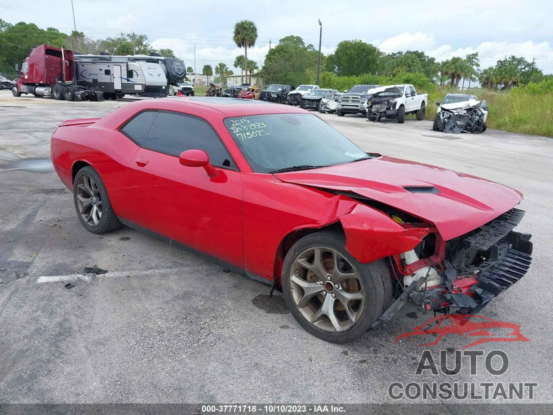 DODGE CHALLENGER 2015 - 2C3CDZBGXFH715022